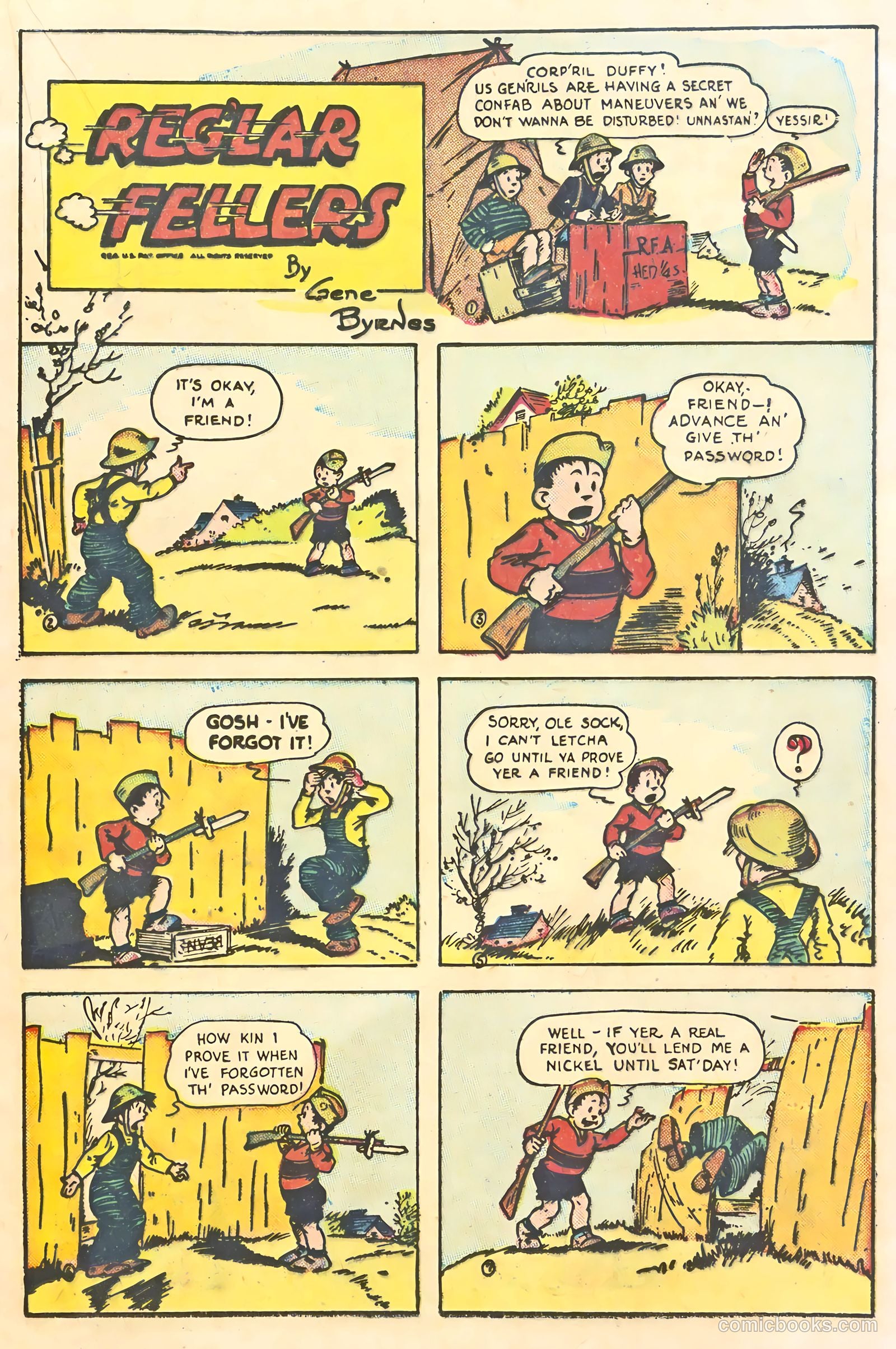 Reg'lar Fellers #5 — page 23 of 52
