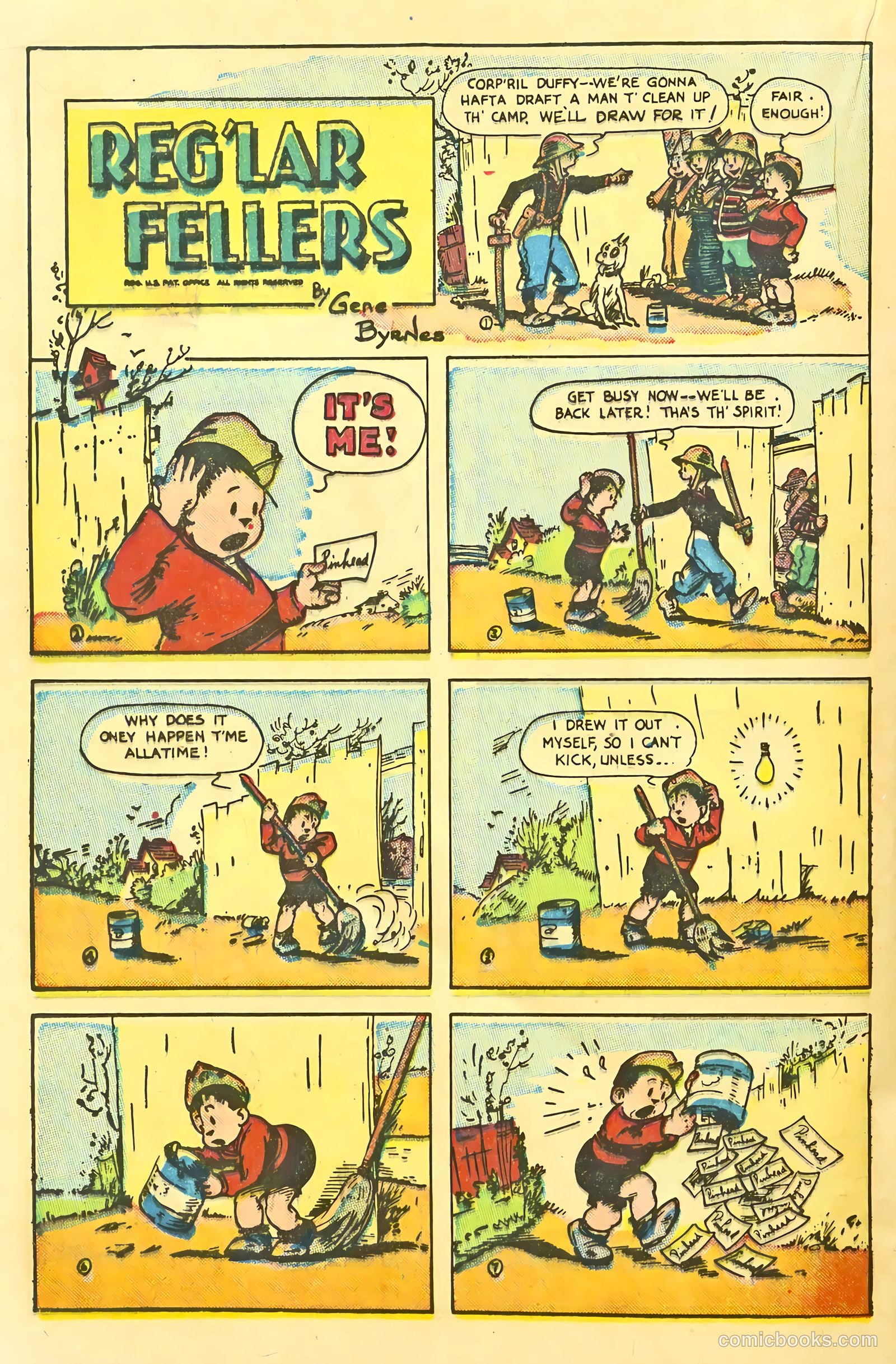 Reg'lar Fellers #5 — page 32 of 52
