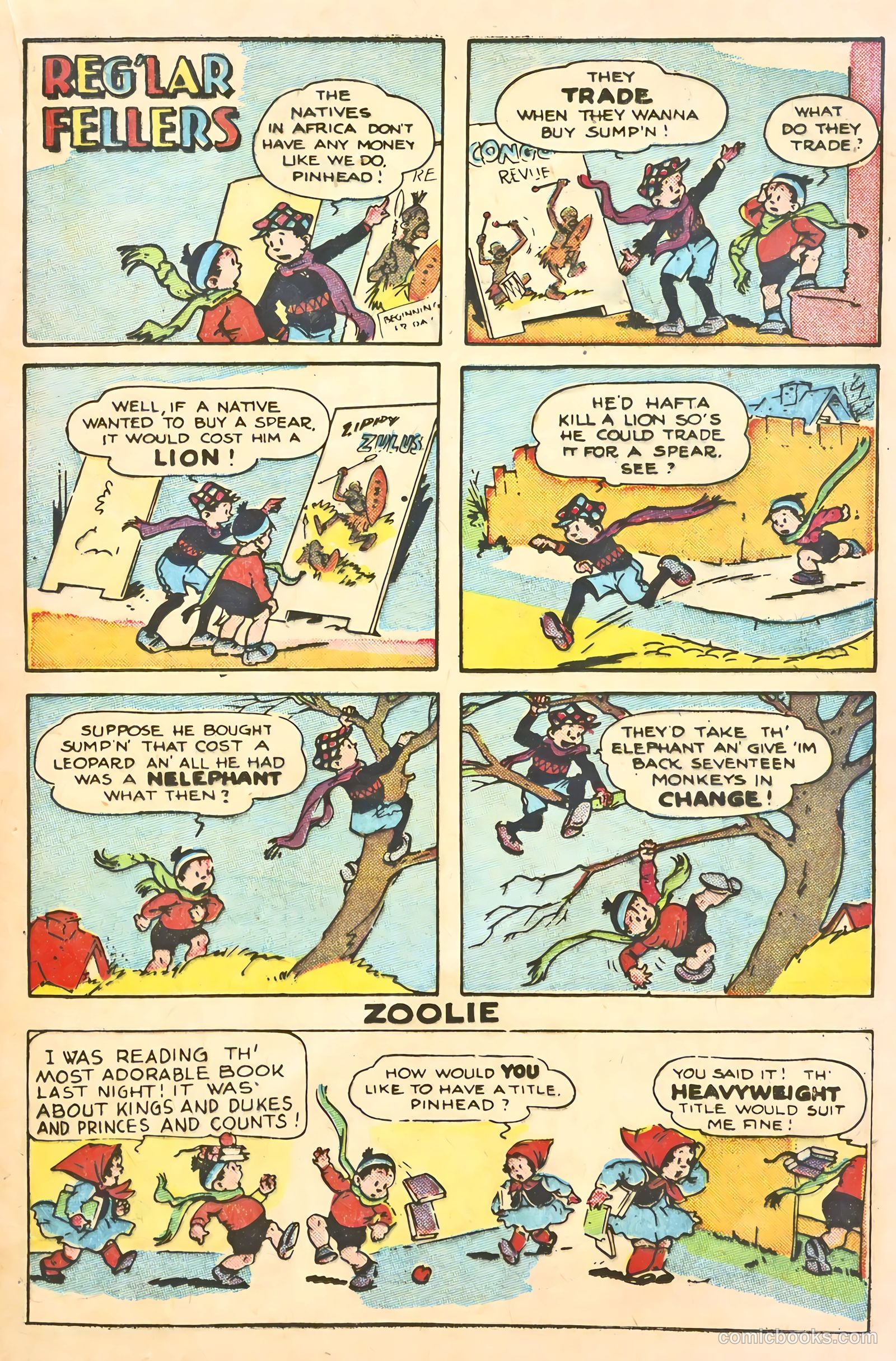 Reg'lar Fellers #5 — page 35 of 52