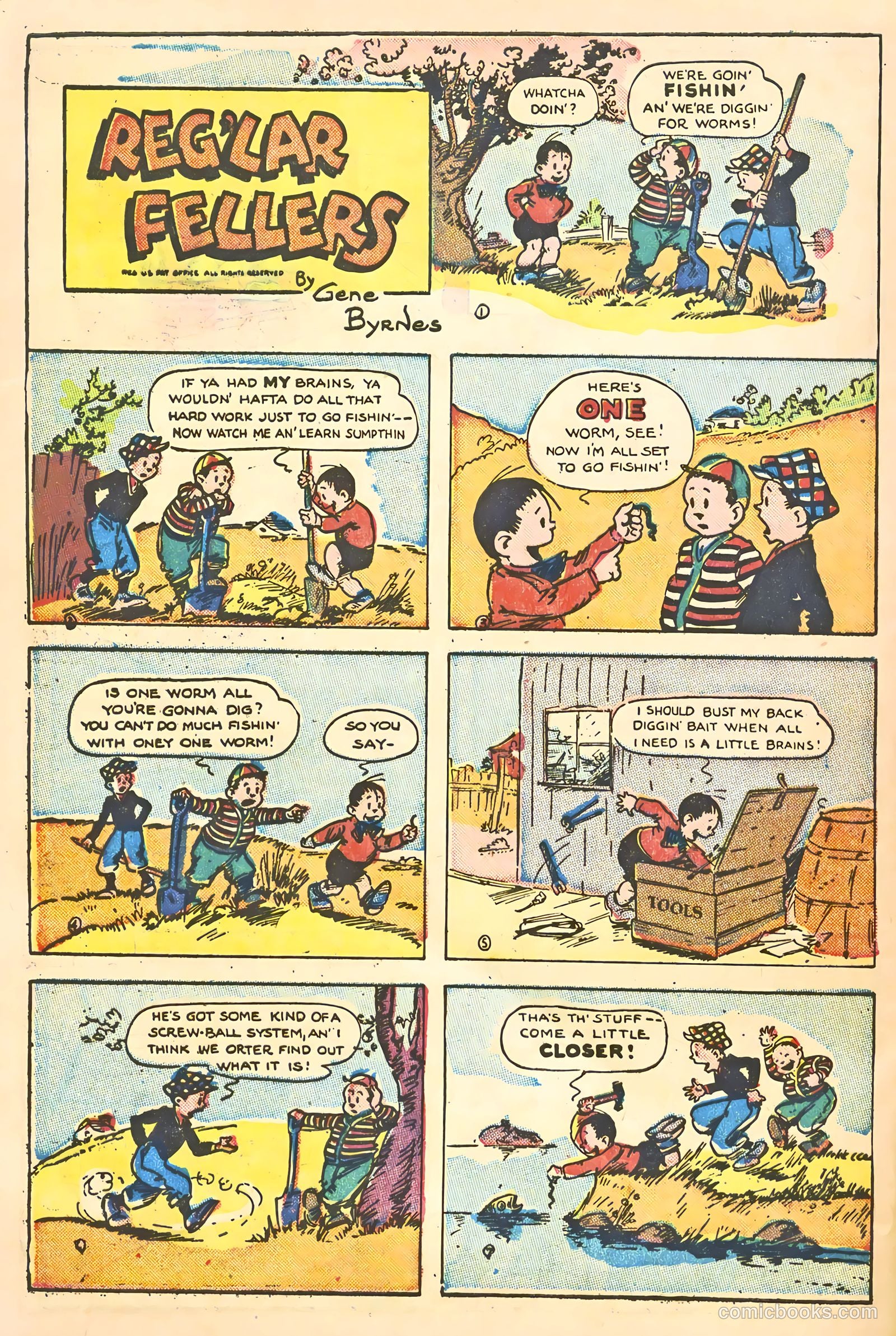 Reg'lar Fellers #5 — page 40 of 52