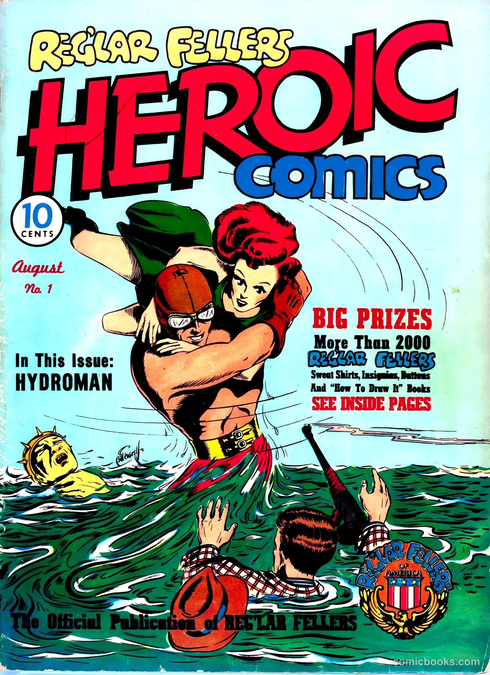 Reg'lar Fellers Heroic Comics #1 — page 2 of 71