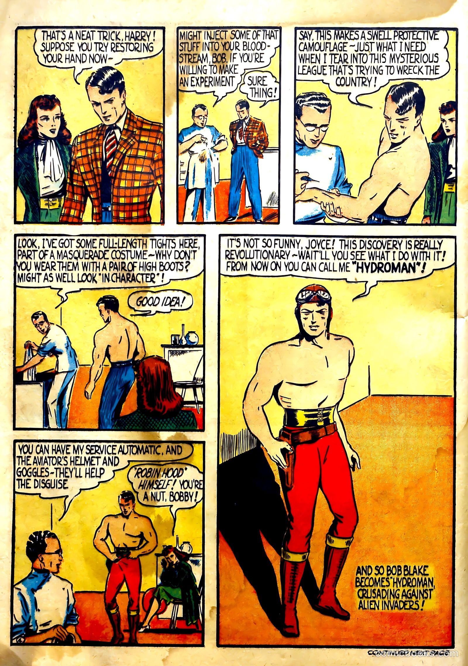 Reg'lar Fellers Heroic Comics #1 — page 7 of 71