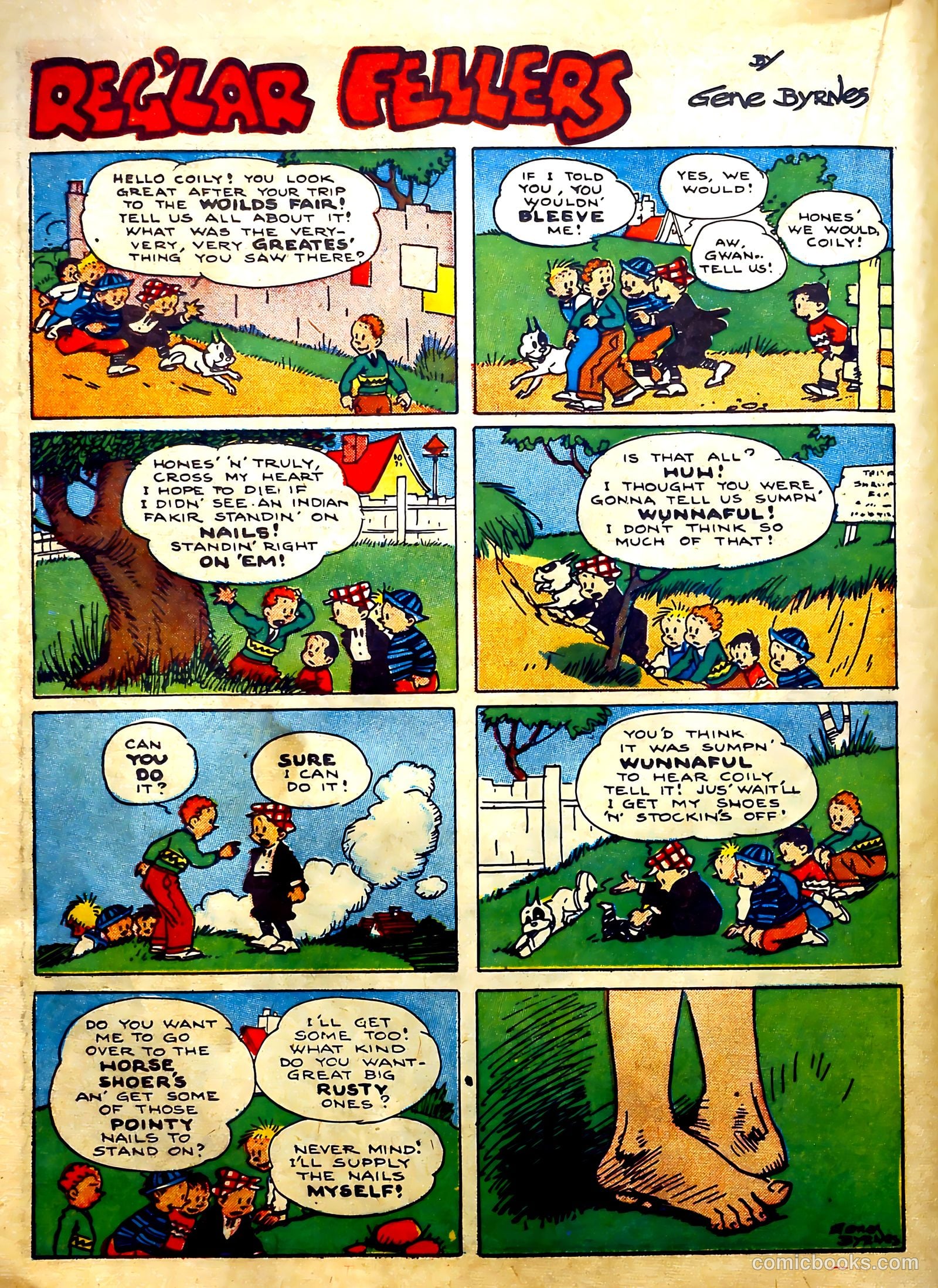 Reg'lar Fellers Heroic Comics #1 — page 33 of 71