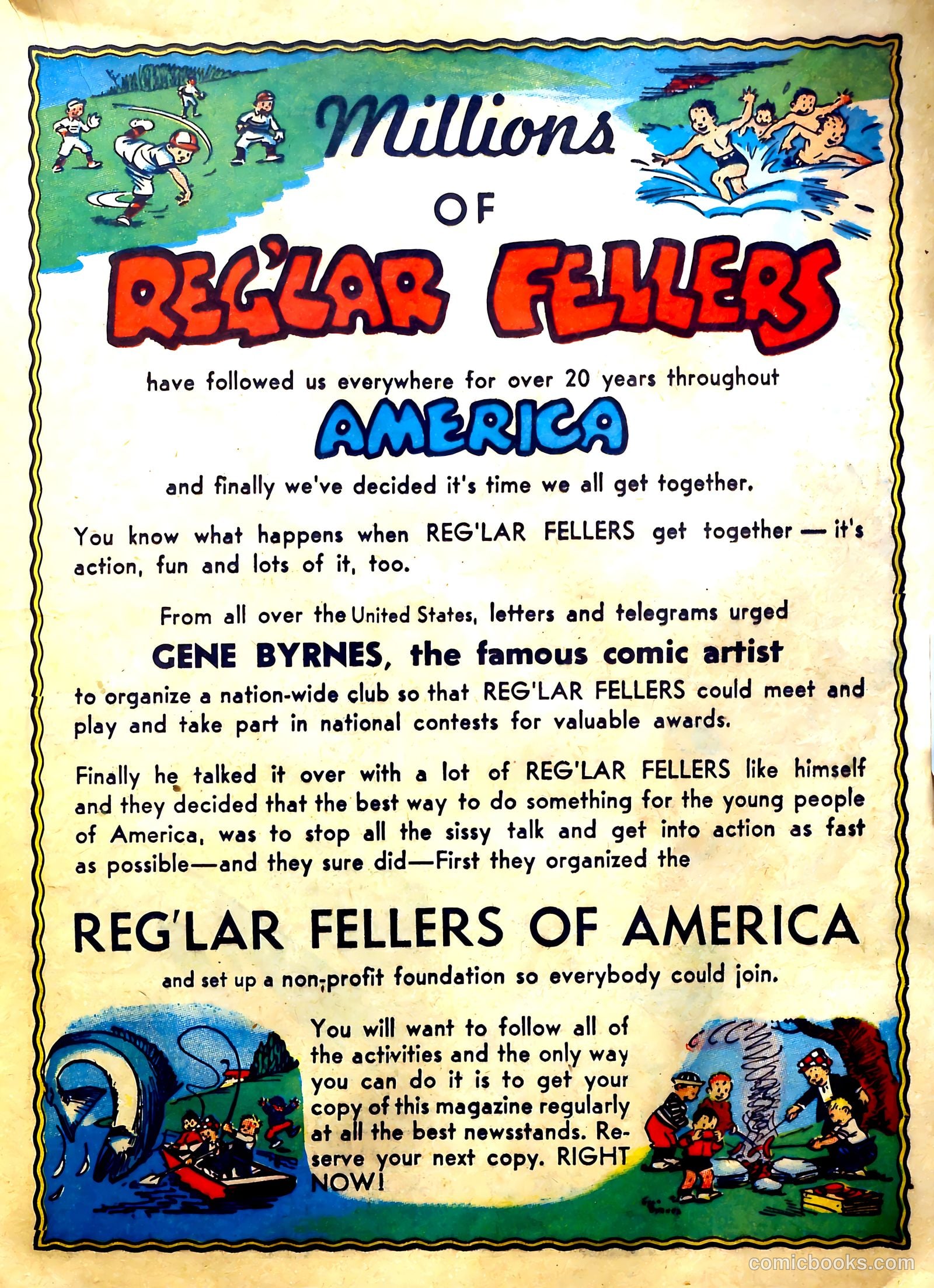 Reg'lar Fellers Heroic Comics #1 — page 34 of 71