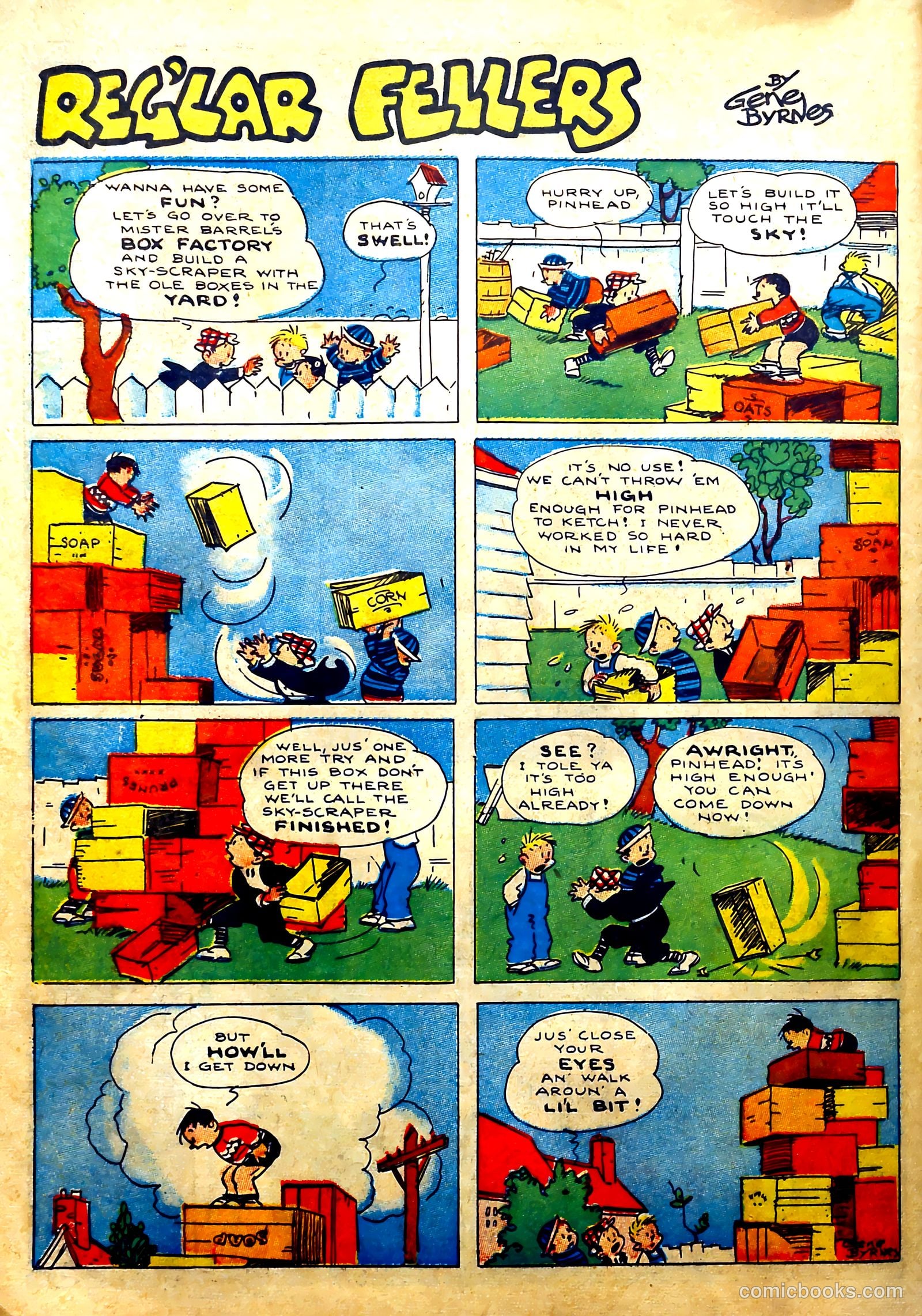 Reg'lar Fellers Heroic Comics #1 — page 59 of 71