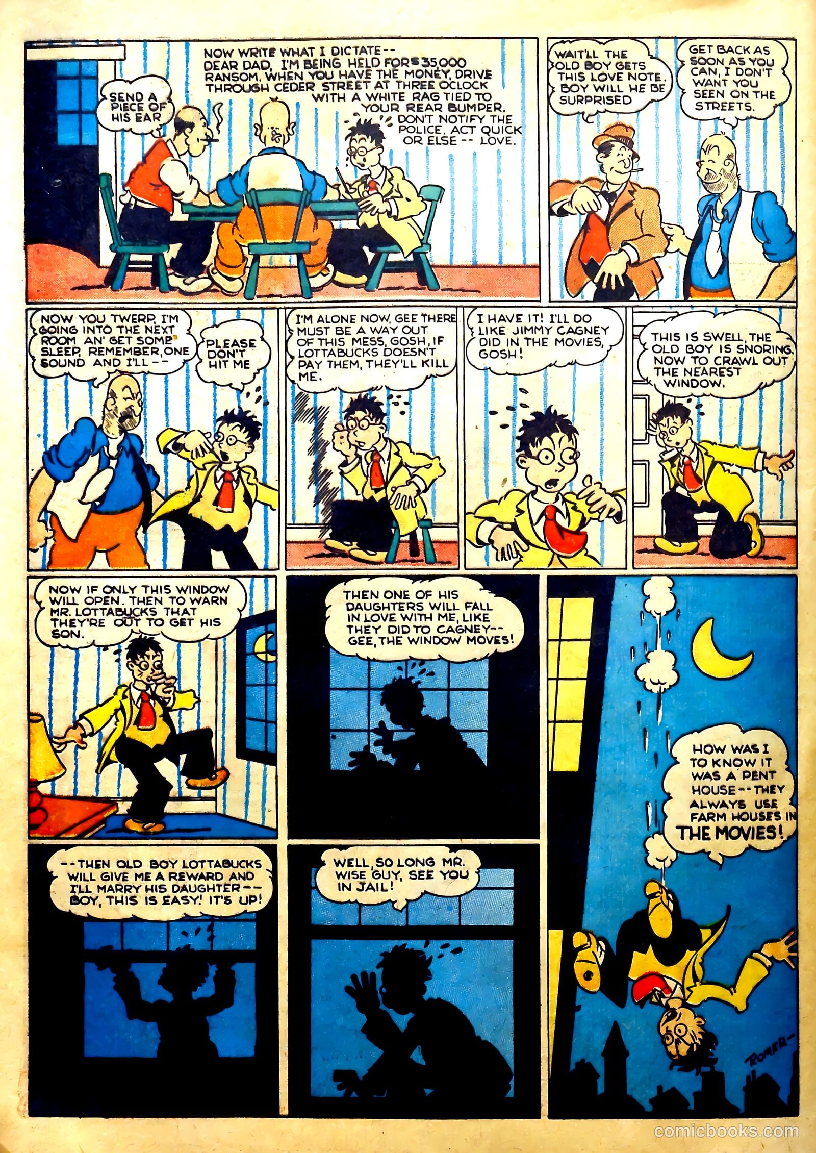 Reg'lar Fellers Heroic Comics #1 — page 61 of 71
