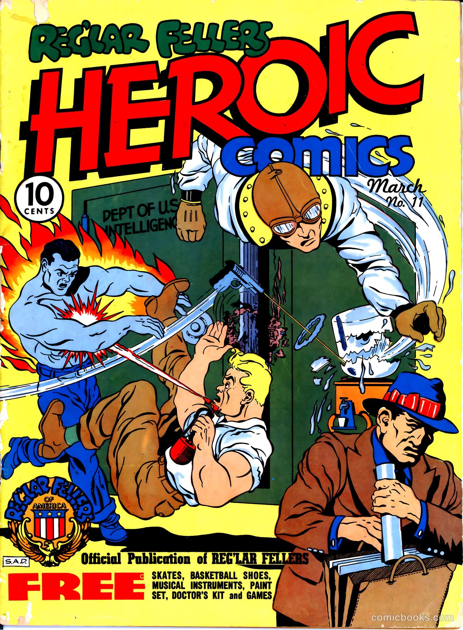 Reg'lar Fellers Heroic Comics #11 — page 1 of 70