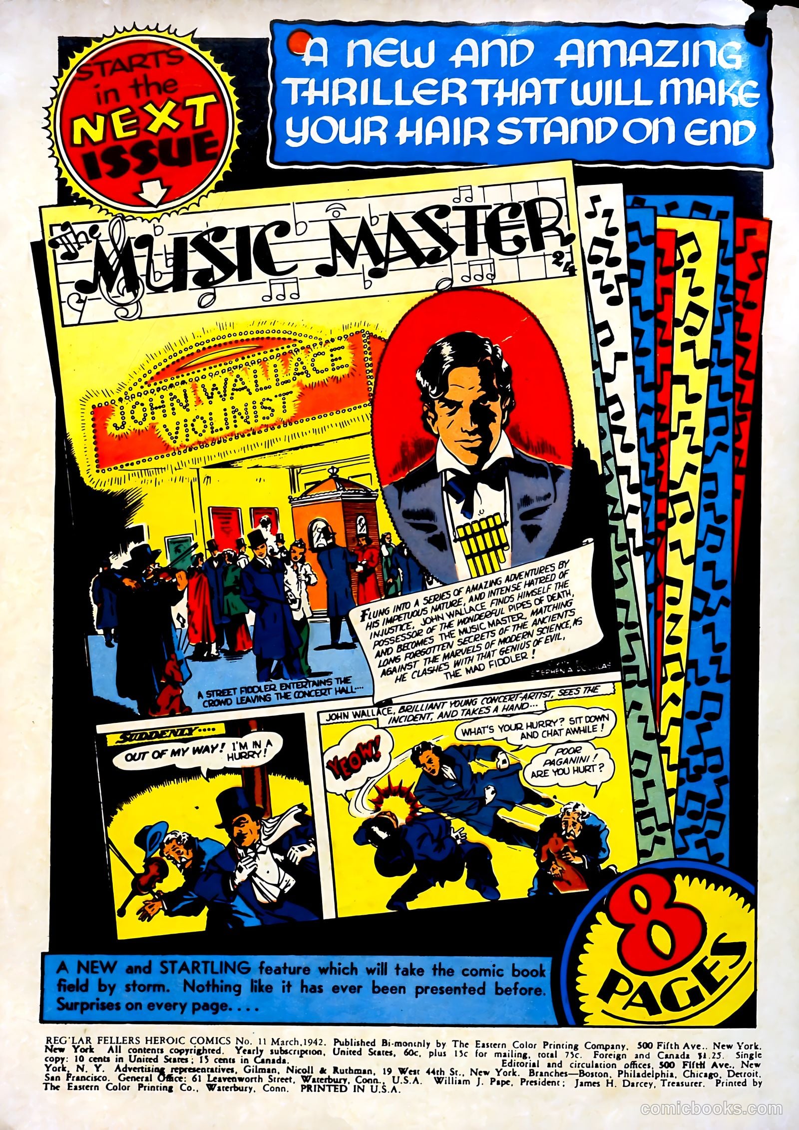 Reg'lar Fellers Heroic Comics #11 — page 2 of 70