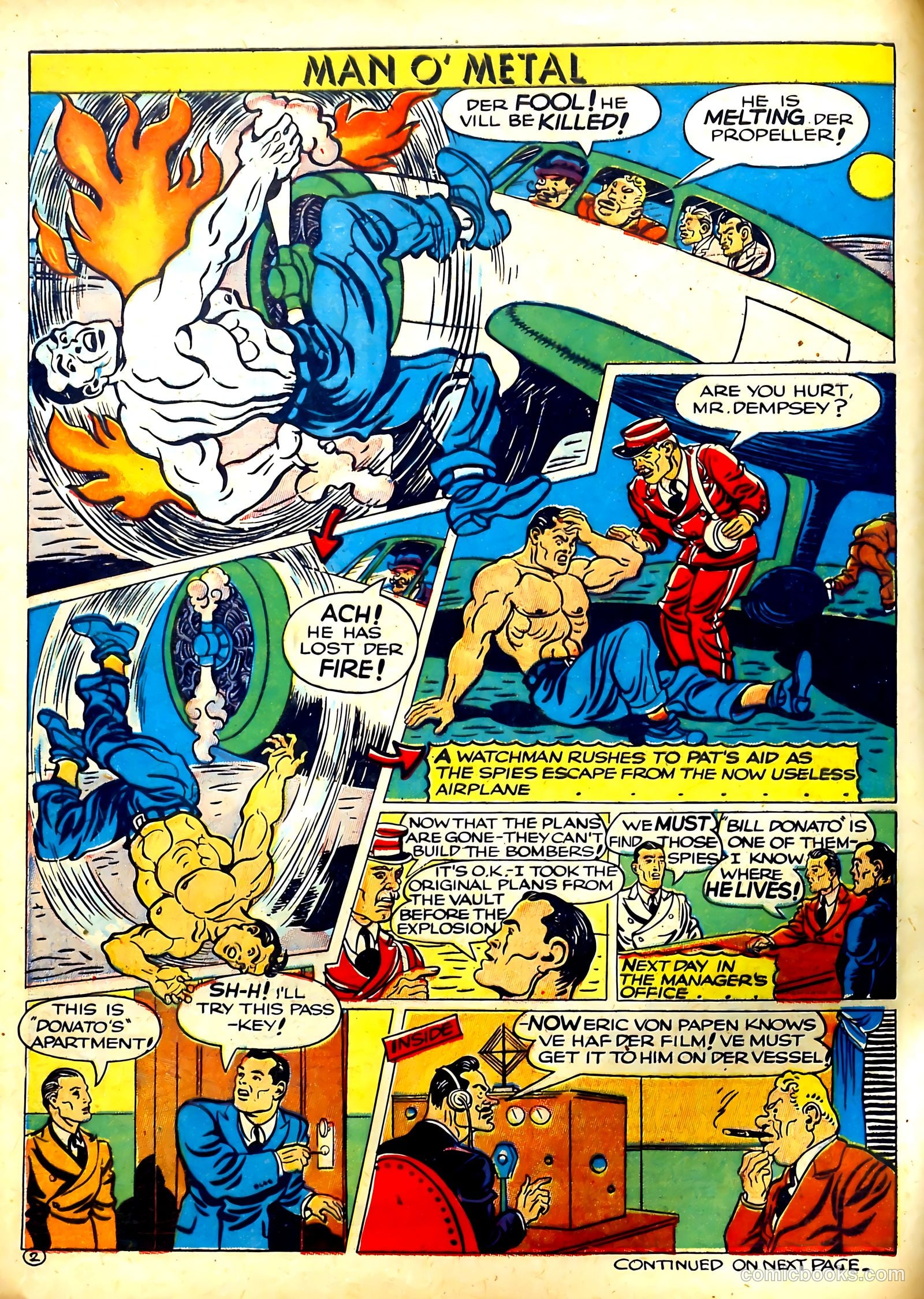 Reg'lar Fellers Heroic Comics #11 — page 4 of 70