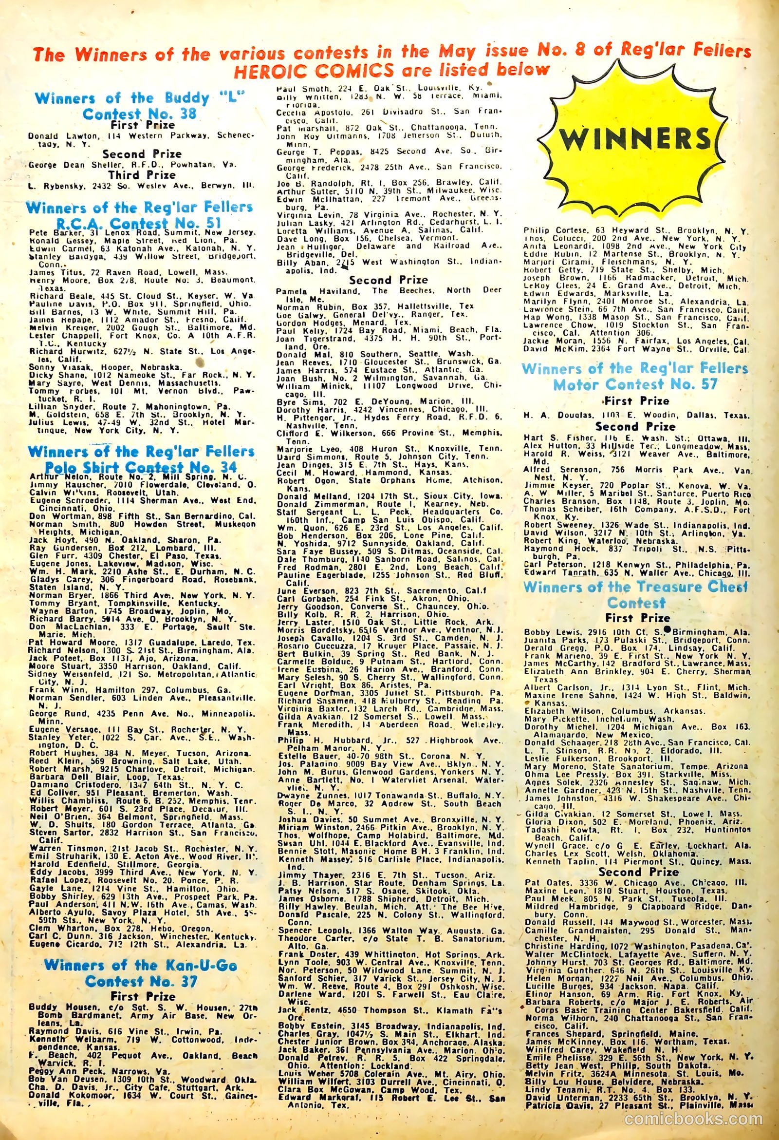 Reg'lar Fellers Heroic Comics #11 — page 16 of 70