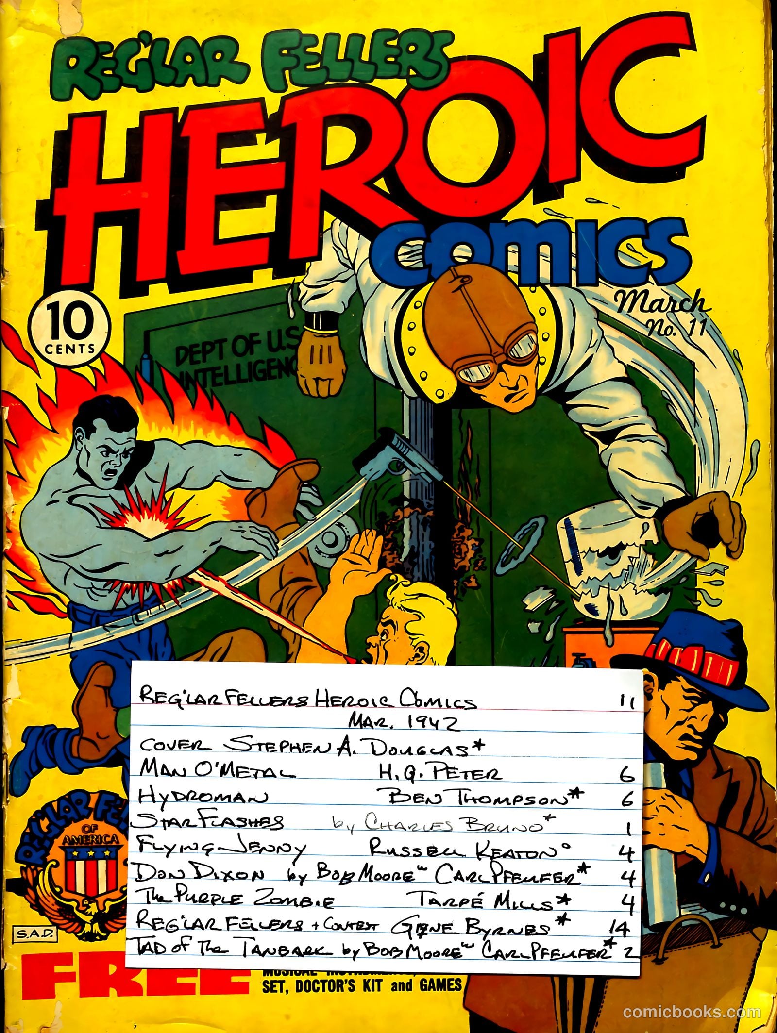 Reg'lar Fellers Heroic Comics #11 — page 69 of 70