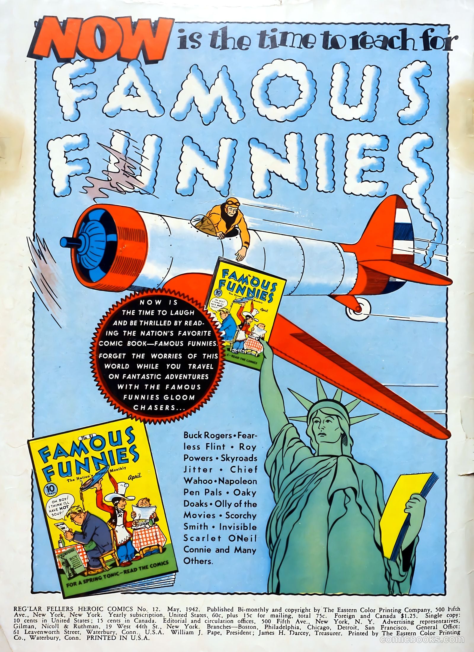 Reg'lar Fellers Heroic Comics #12 — page 2 of 69