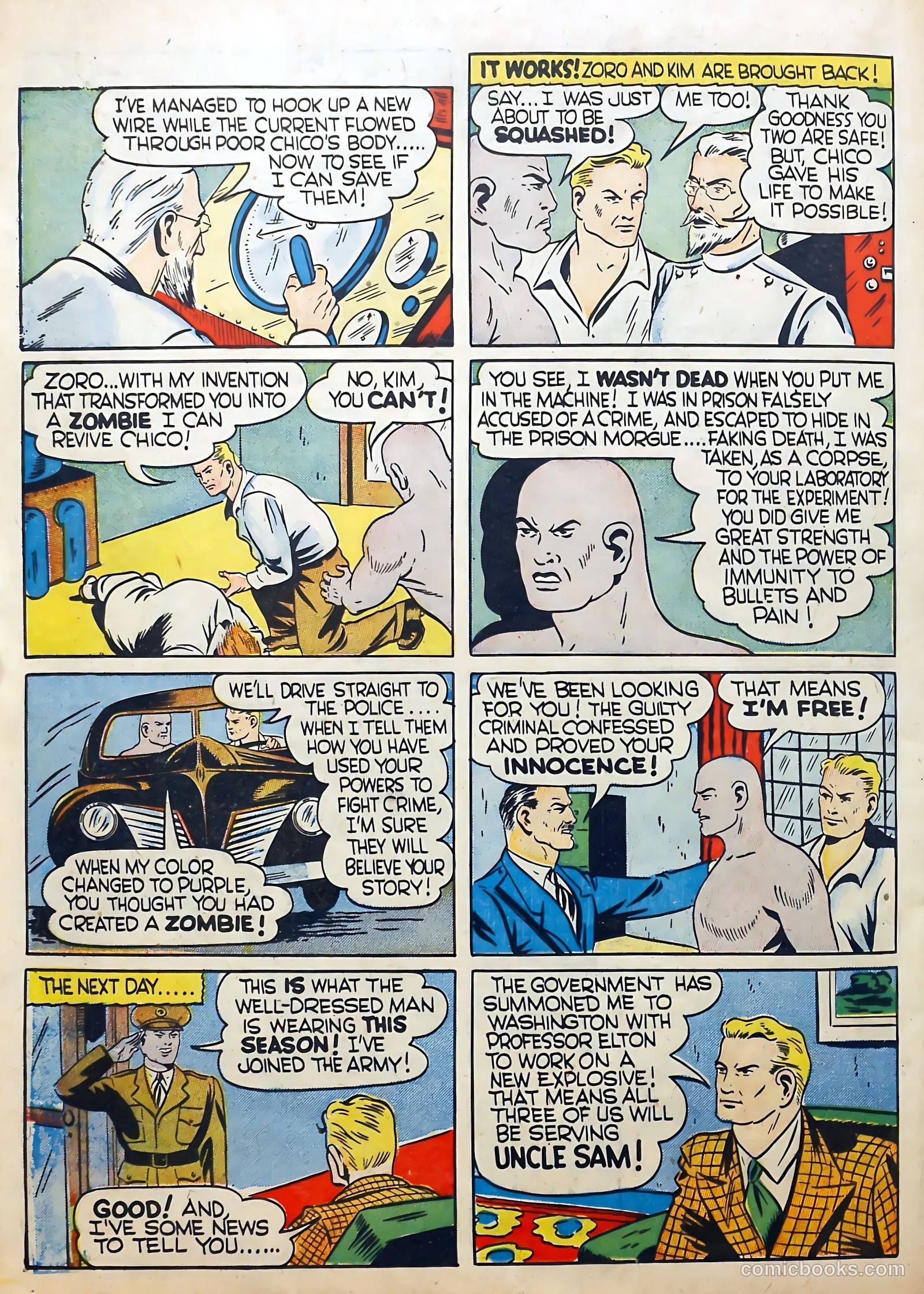 Reg'lar Fellers Heroic Comics #12 — page 50 of 69