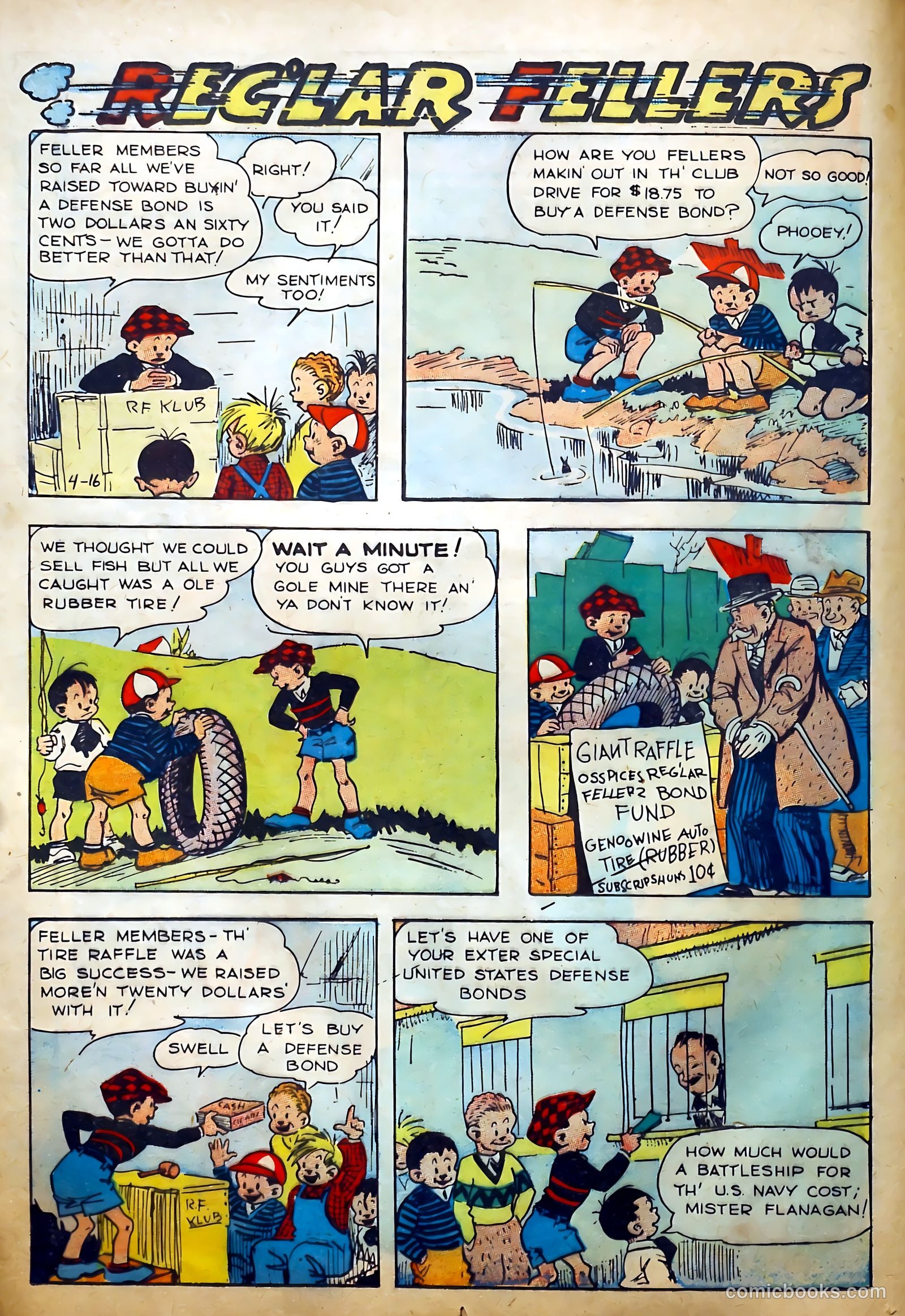 Reg'lar Fellers Heroic Comics #14 — page 22 of 68