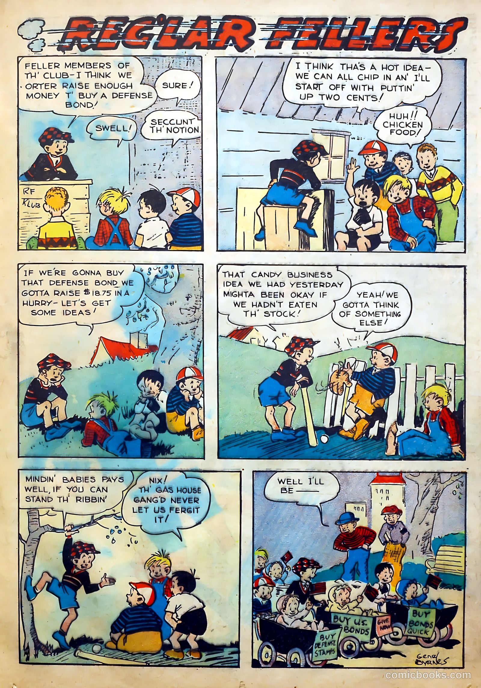 Reg'lar Fellers Heroic Comics #14 — page 33 of 68