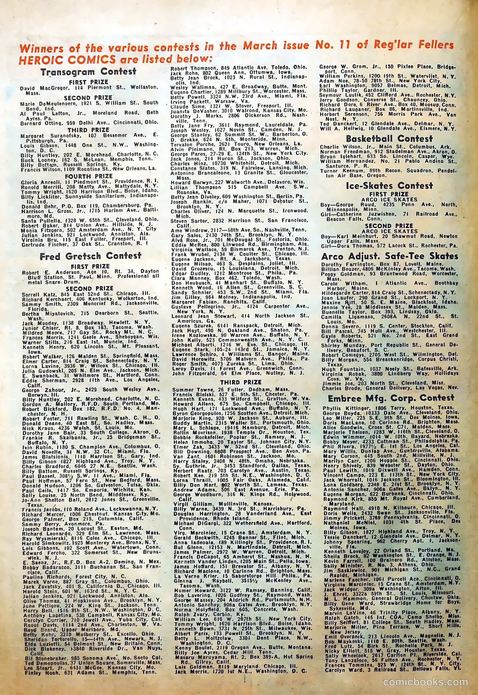 Reg'lar Fellers Heroic Comics #14 — page 48 of 68