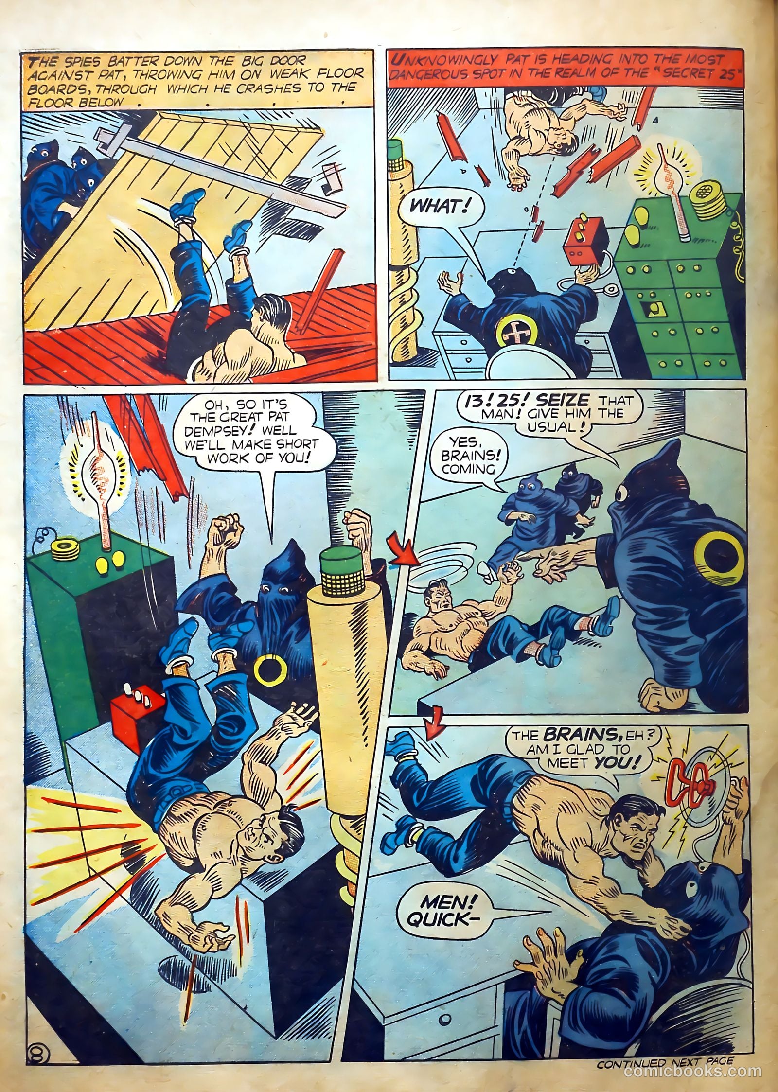 Reg'lar Fellers Heroic Comics #14 — page 56 of 68
