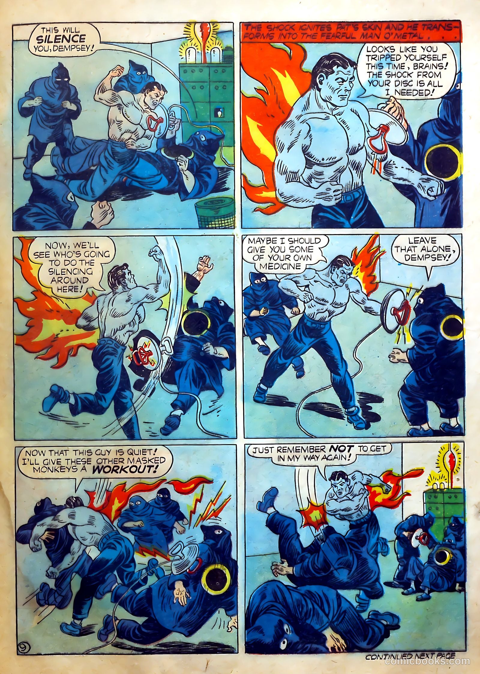 Reg'lar Fellers Heroic Comics #14 — page 57 of 68