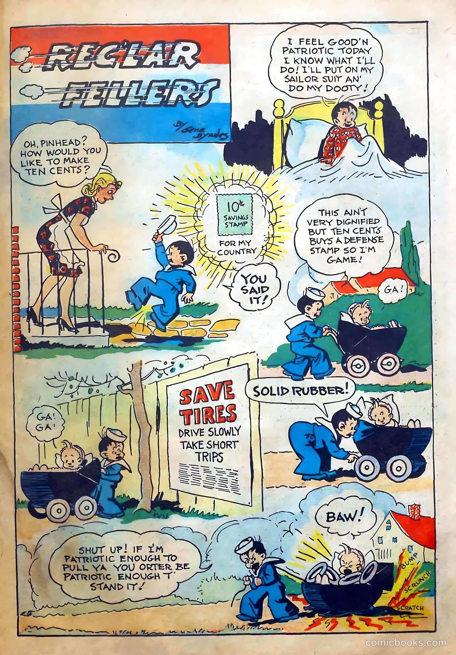Reg'lar Fellers Heroic Comics #14 — page 59 of 68