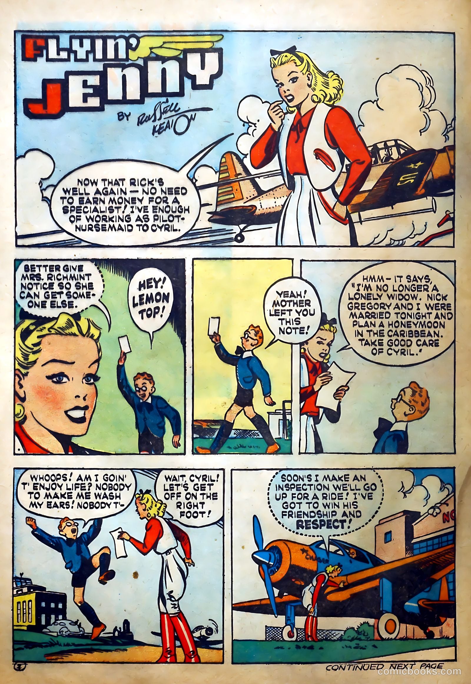 Reg'lar Fellers Heroic Comics #14 — page 62 of 68