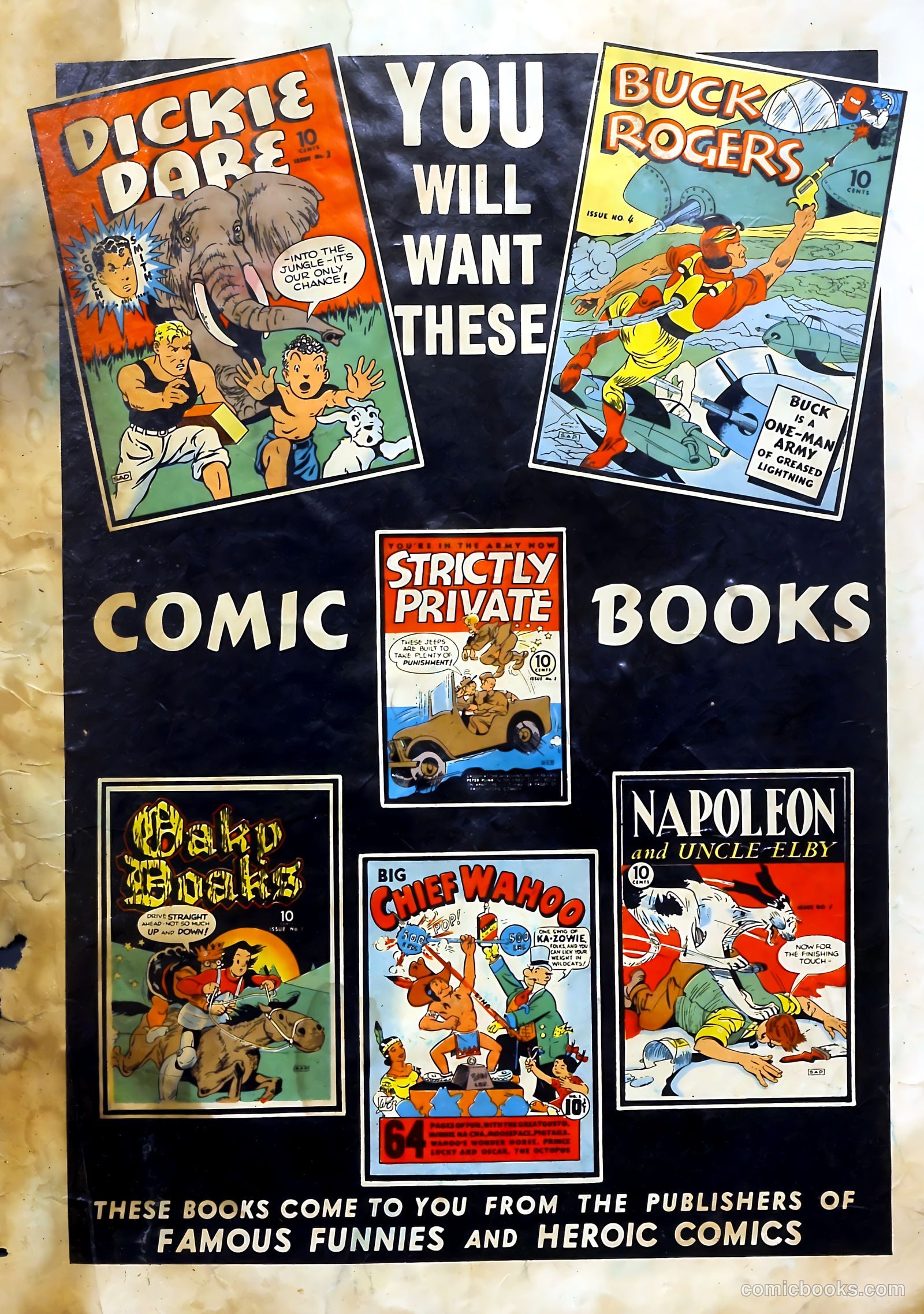 Reg'lar Fellers Heroic Comics #14 — page 67 of 68
