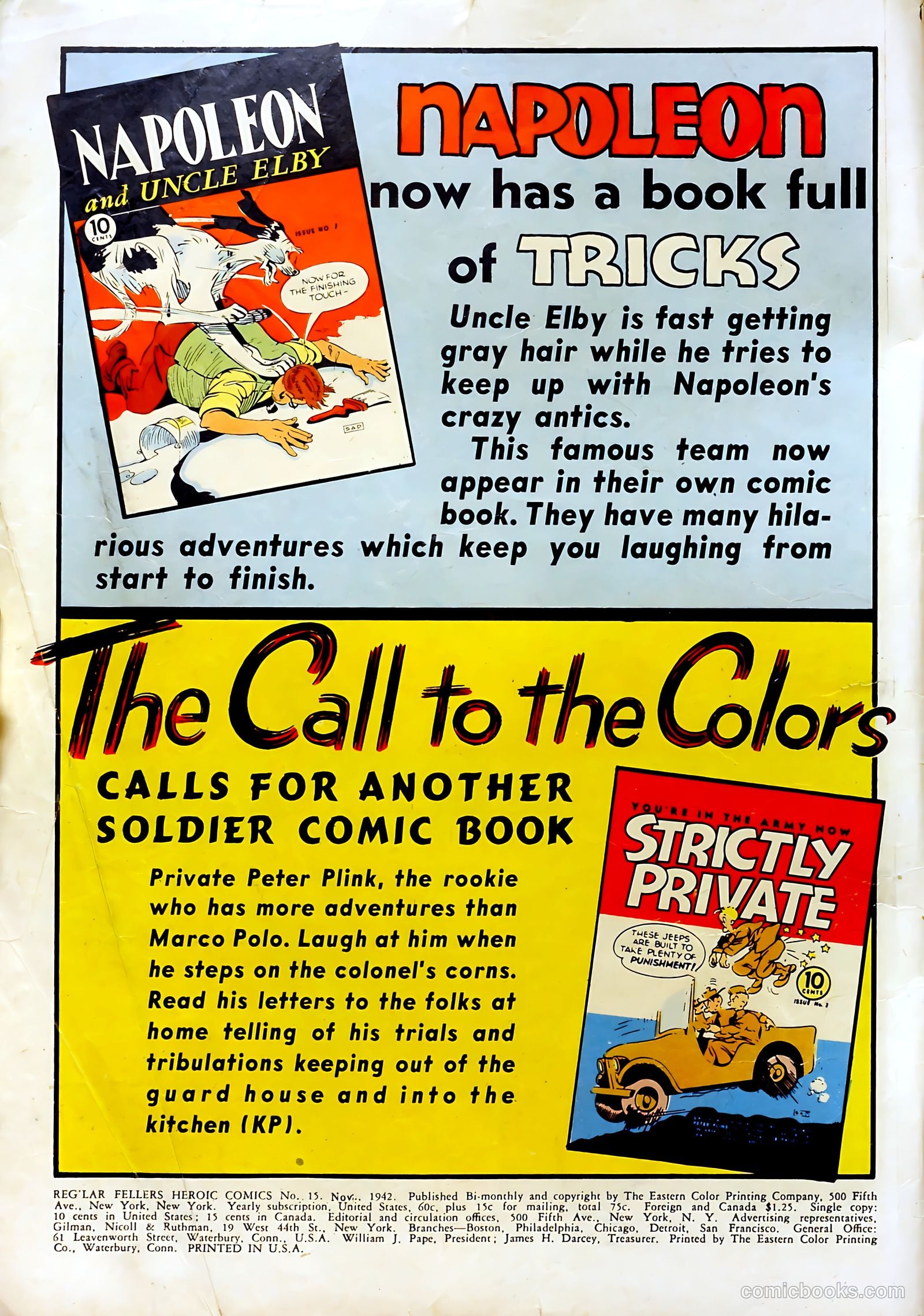 Reg'lar Fellers Heroic Comics #15 — page 2 of 68