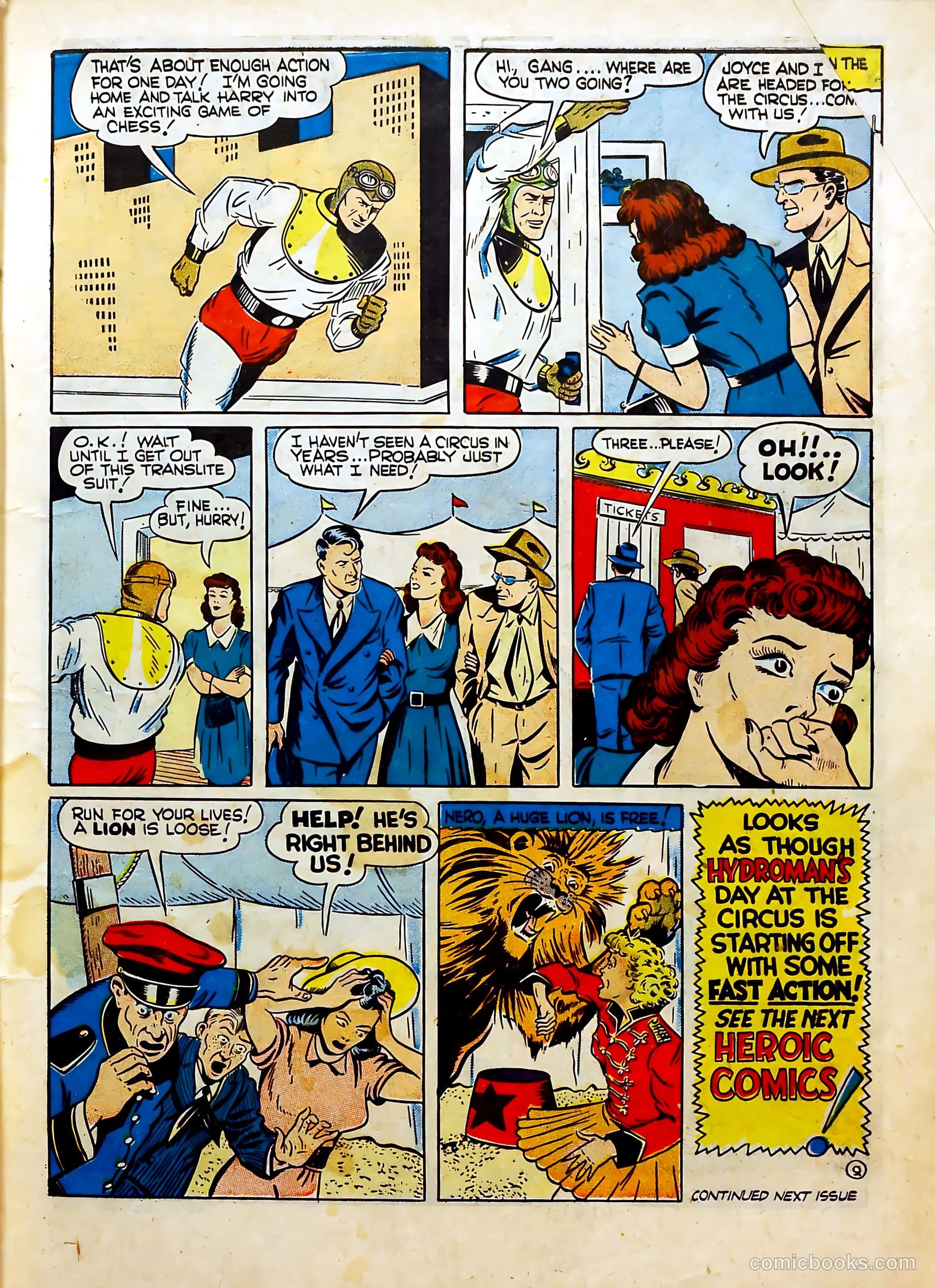 Reg'lar Fellers Heroic Comics #15 — page 11 of 68