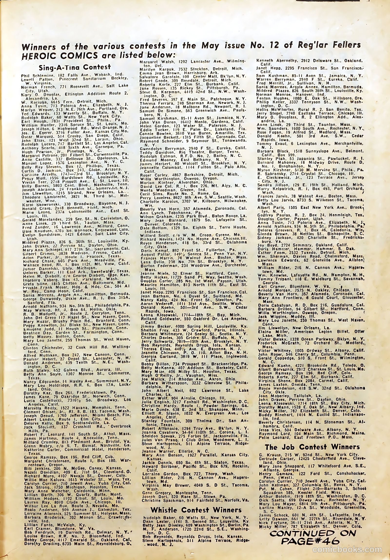 Reg'lar Fellers Heroic Comics #15 — page 21 of 68