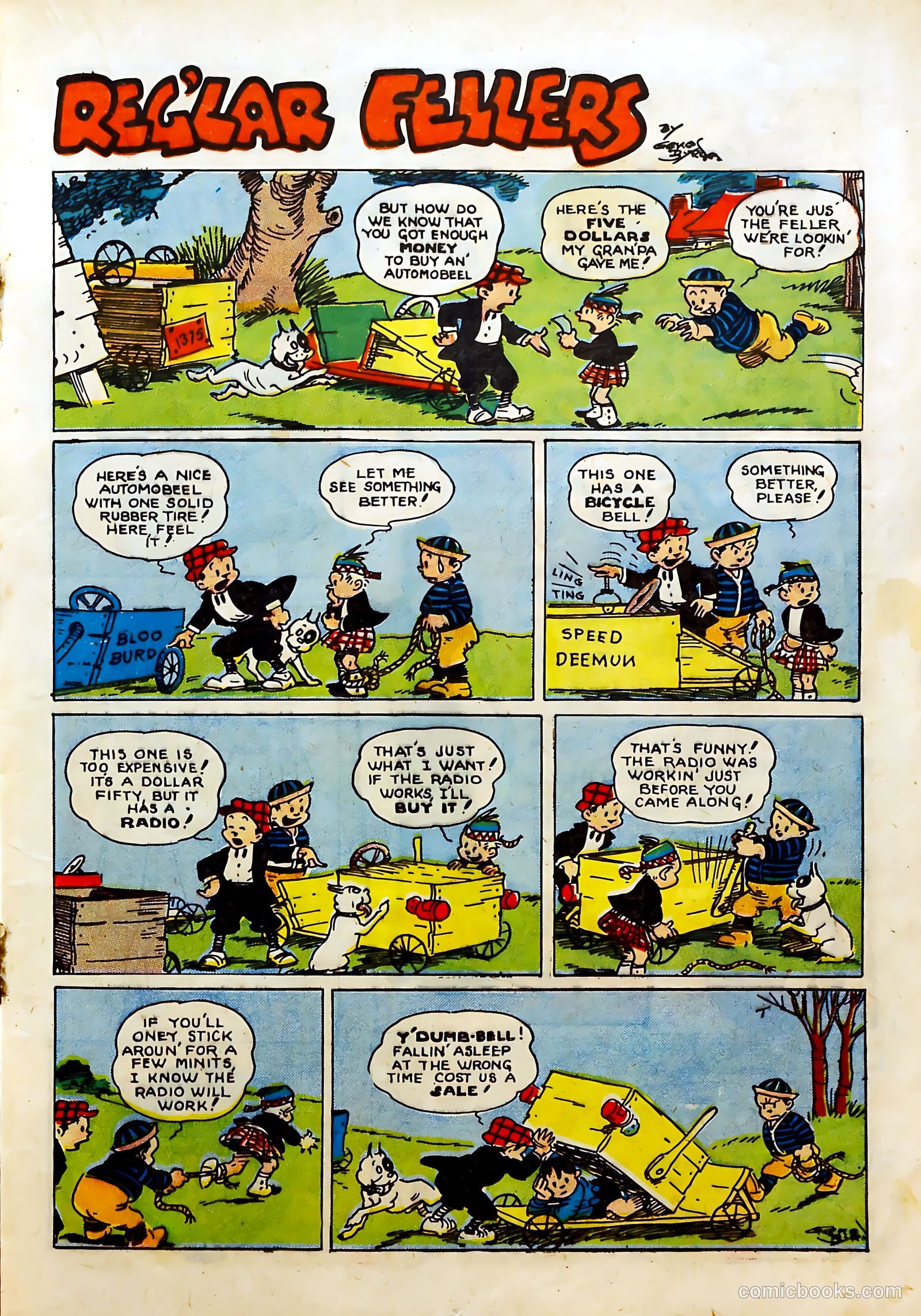Reg'lar Fellers Heroic Comics #15 — page 33 of 68