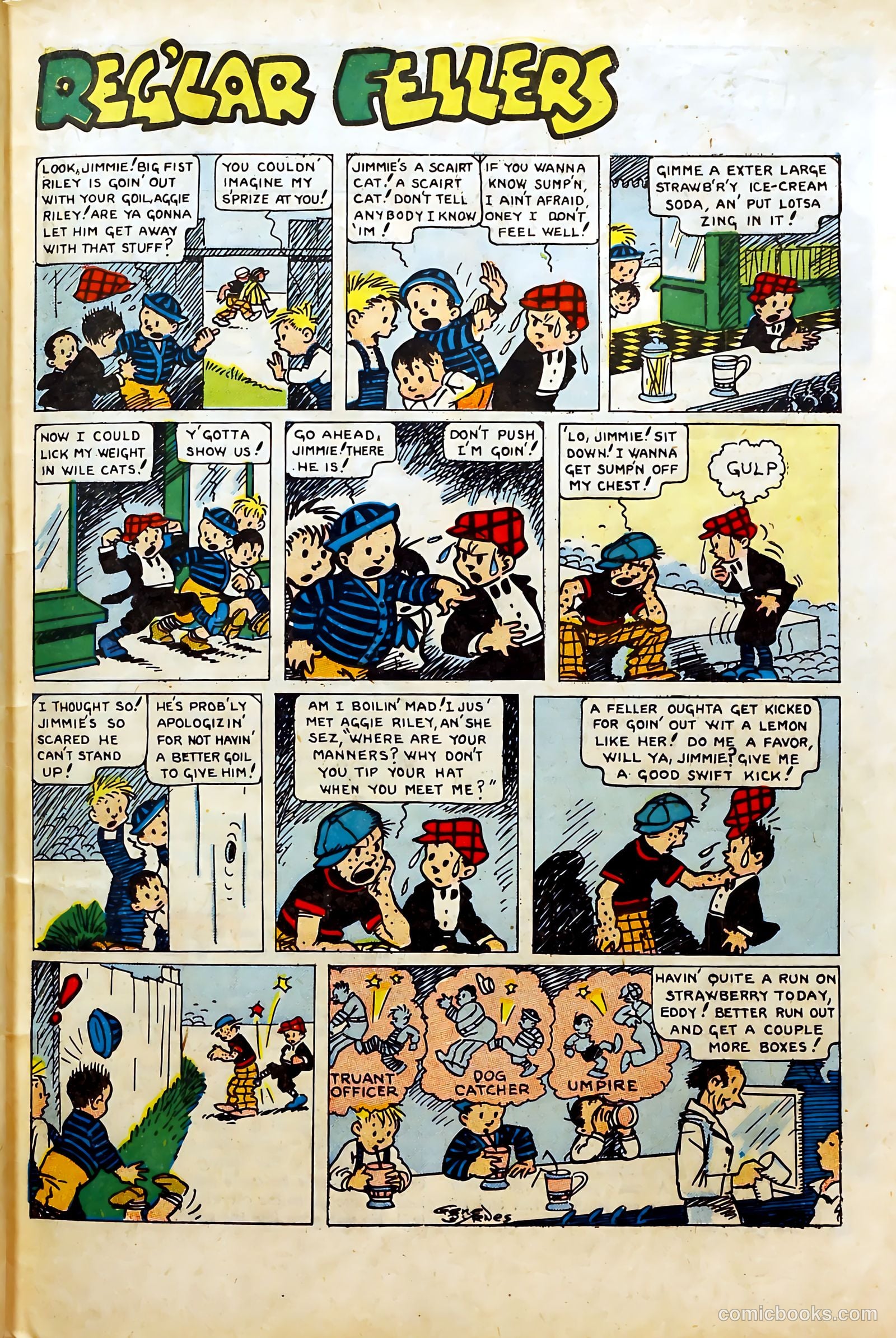 Reg'lar Fellers Heroic Comics #15 — page 59 of 68