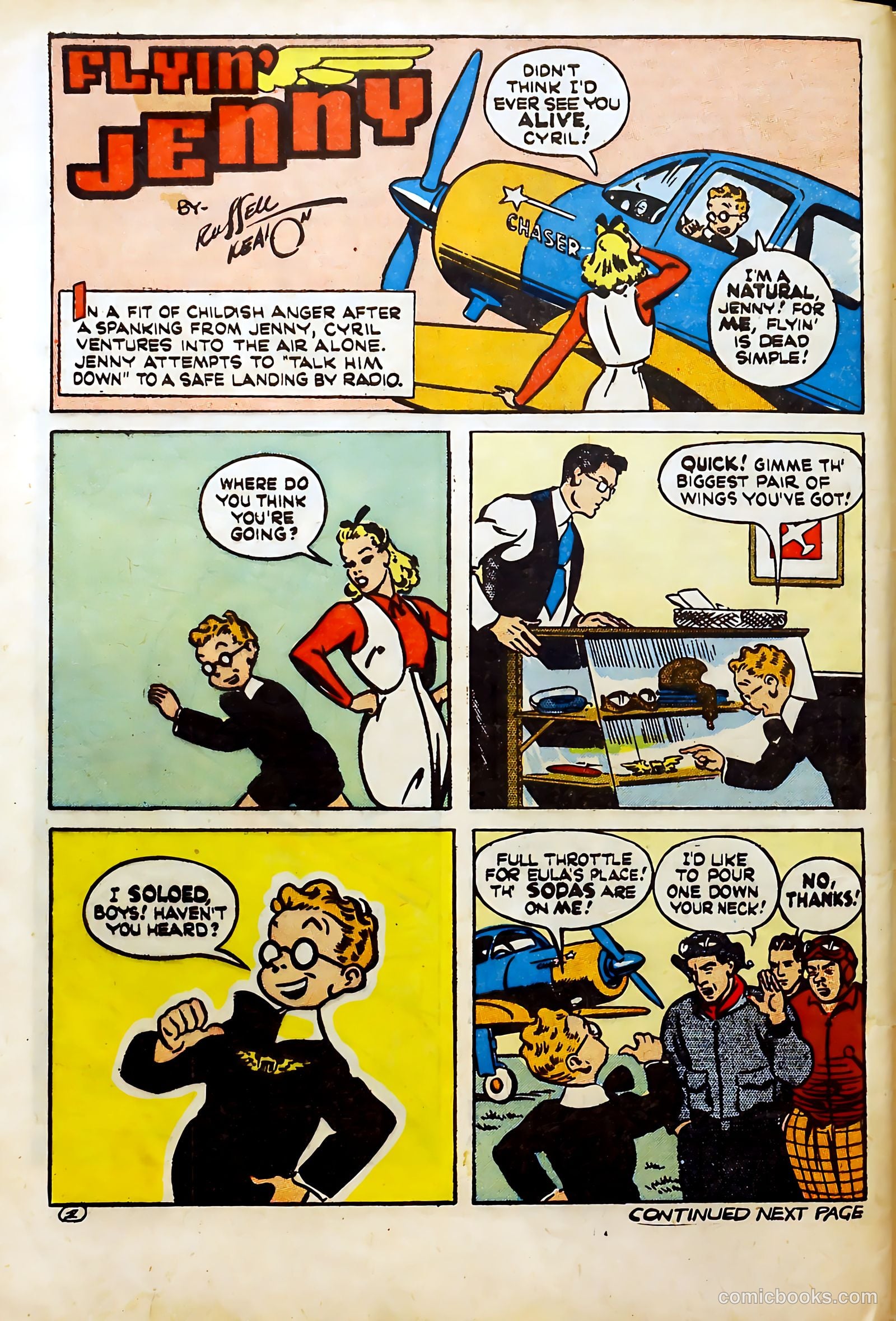 Reg'lar Fellers Heroic Comics #15 — page 62 of 68