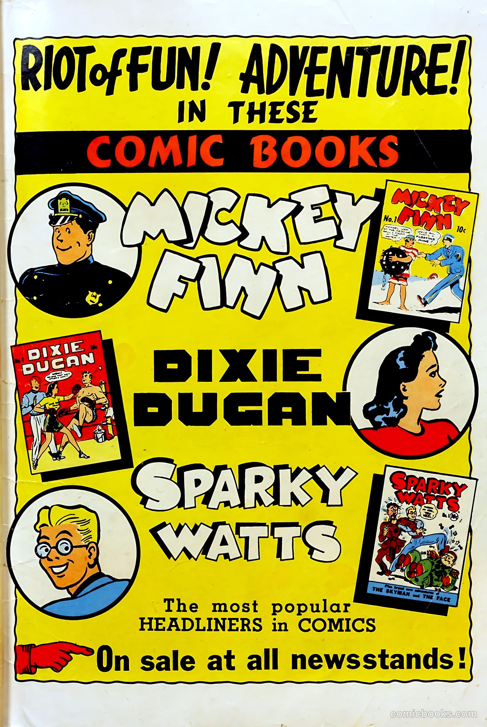 Reg'lar Fellers Heroic Comics #15 — page 67 of 68