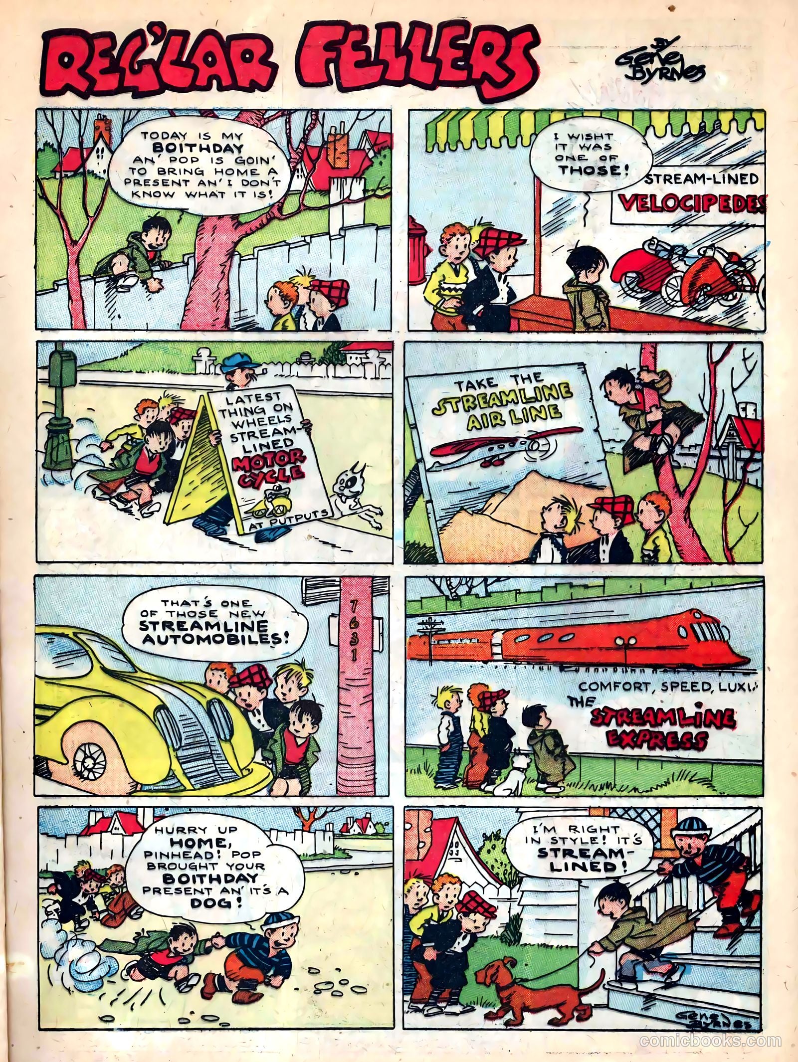 Reg'lar Fellers Heroic Comics #2 — page 9 of 68