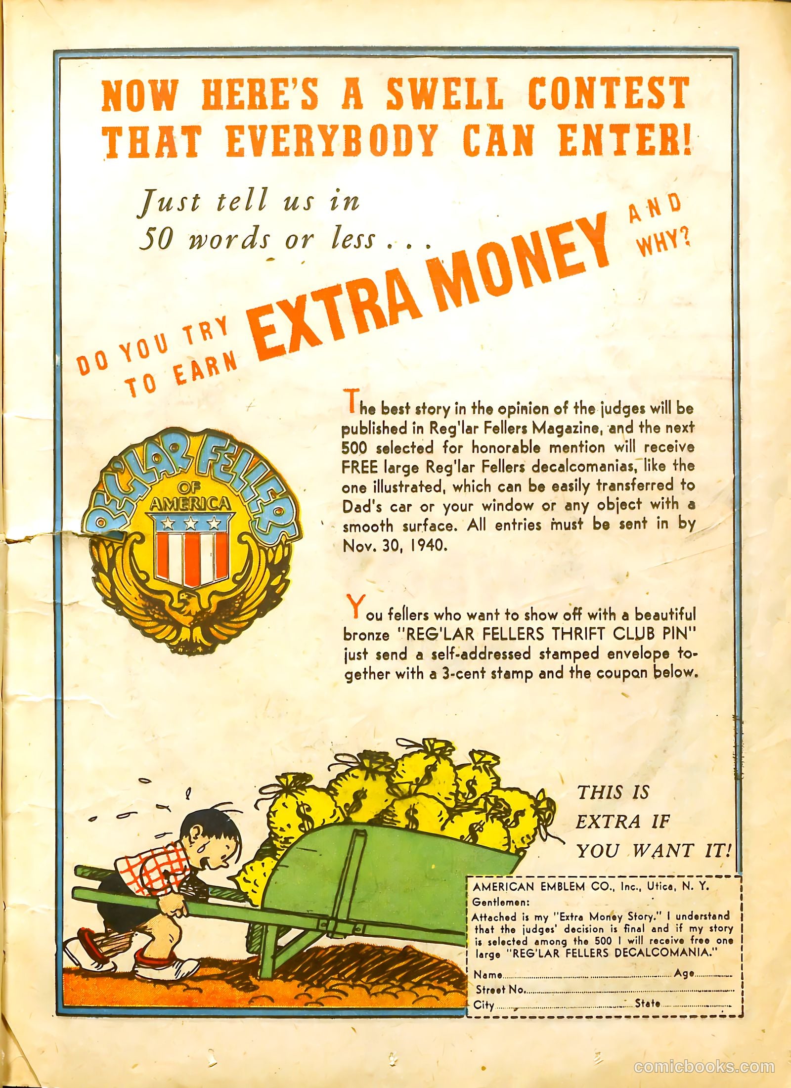 Reg'lar Fellers Heroic Comics #3 — page 32 of 65