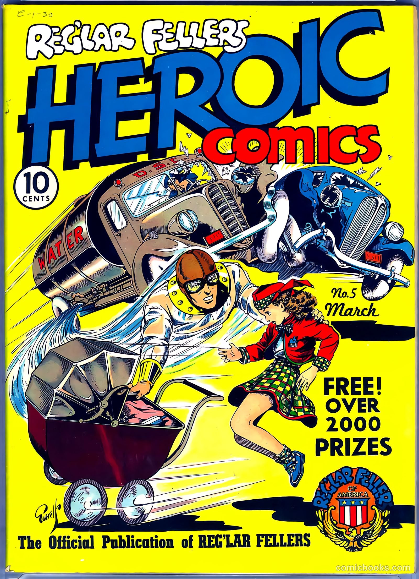 Reg'lar Fellers Heroic Comics #5 — page 1 of 66
