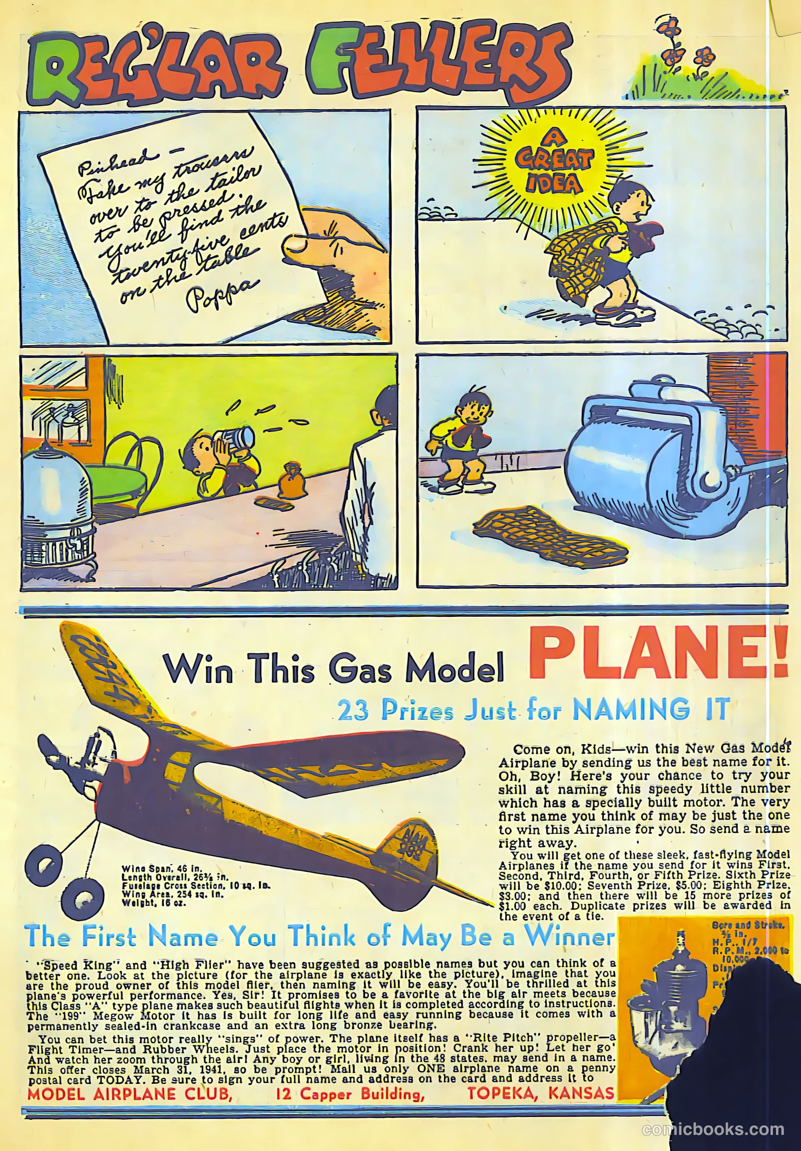 Reg'lar Fellers Heroic Comics #5 — page 8 of 66