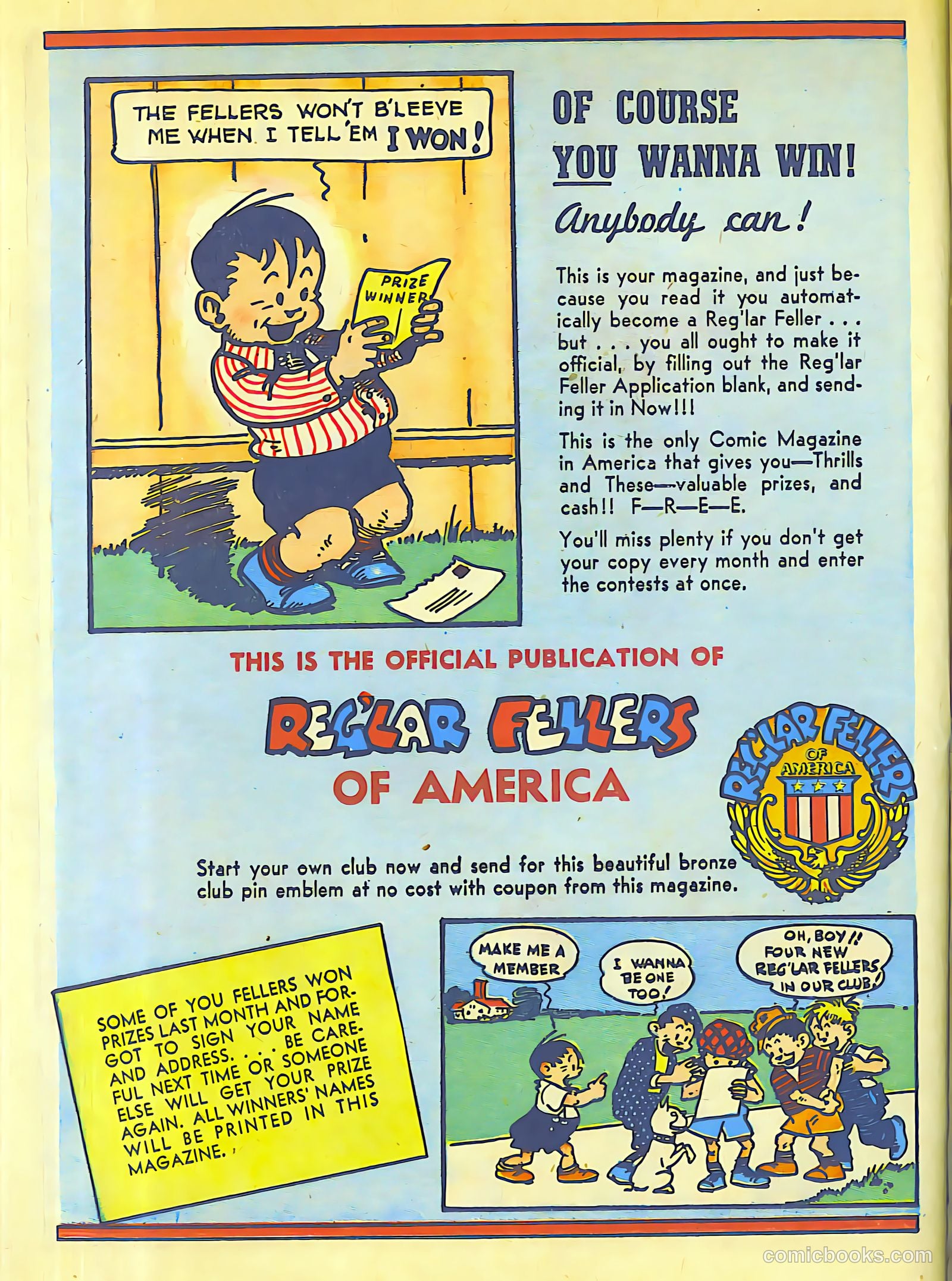 Reg'lar Fellers Heroic Comics #5 — page 31 of 66