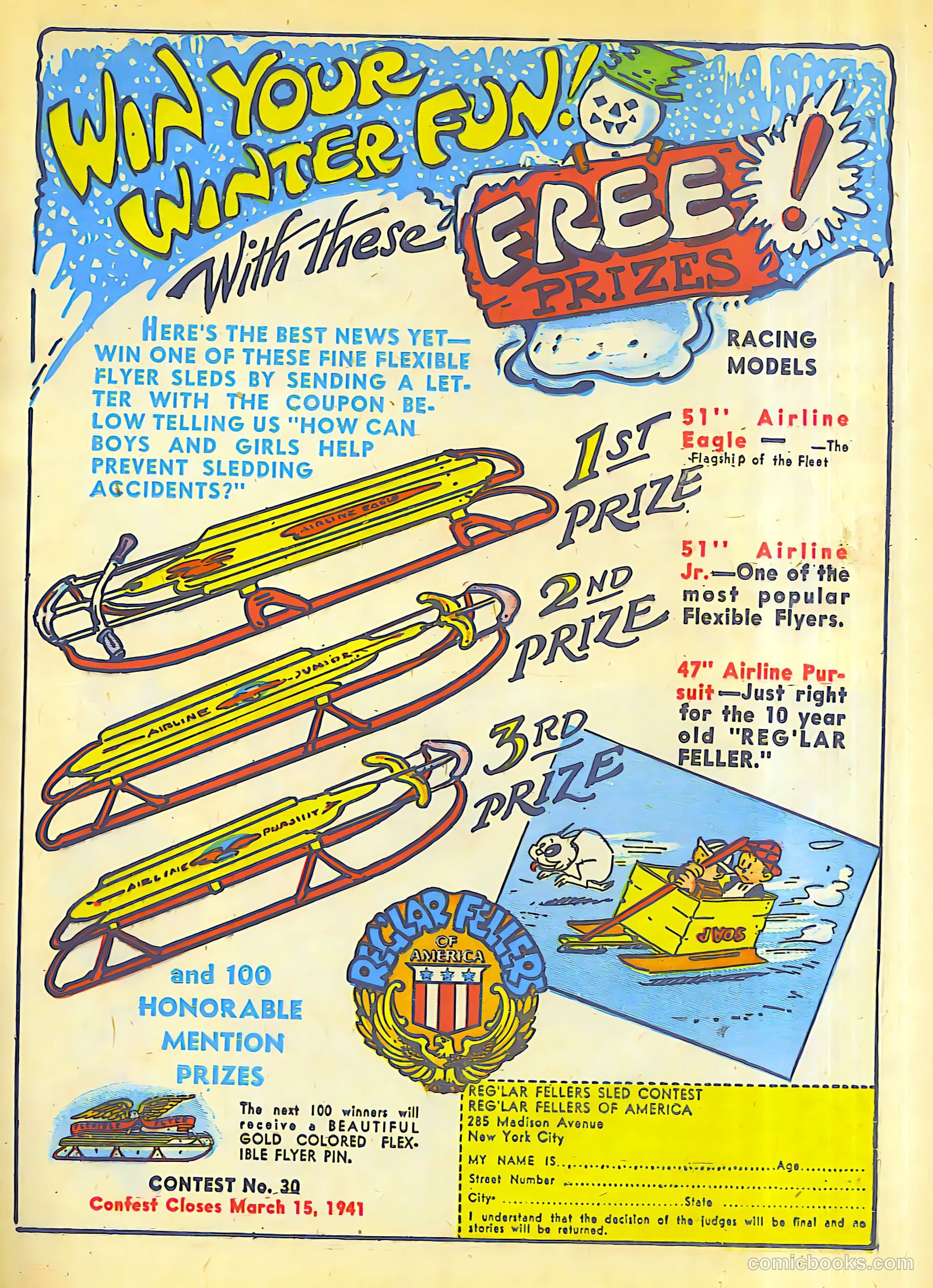 Reg'lar Fellers Heroic Comics #5 — page 40 of 66
