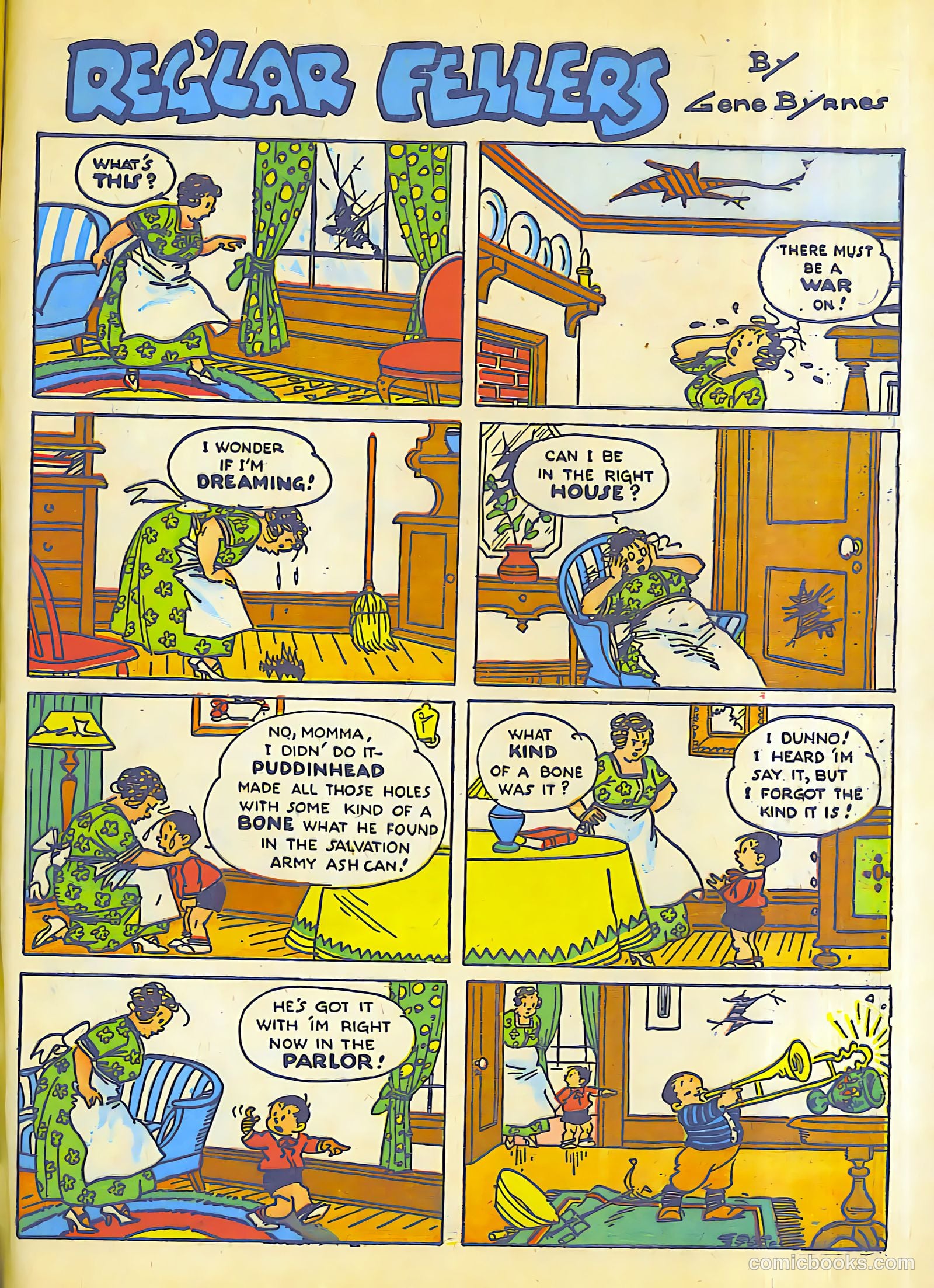 Reg'lar Fellers Heroic Comics #5 — page 64 of 66
