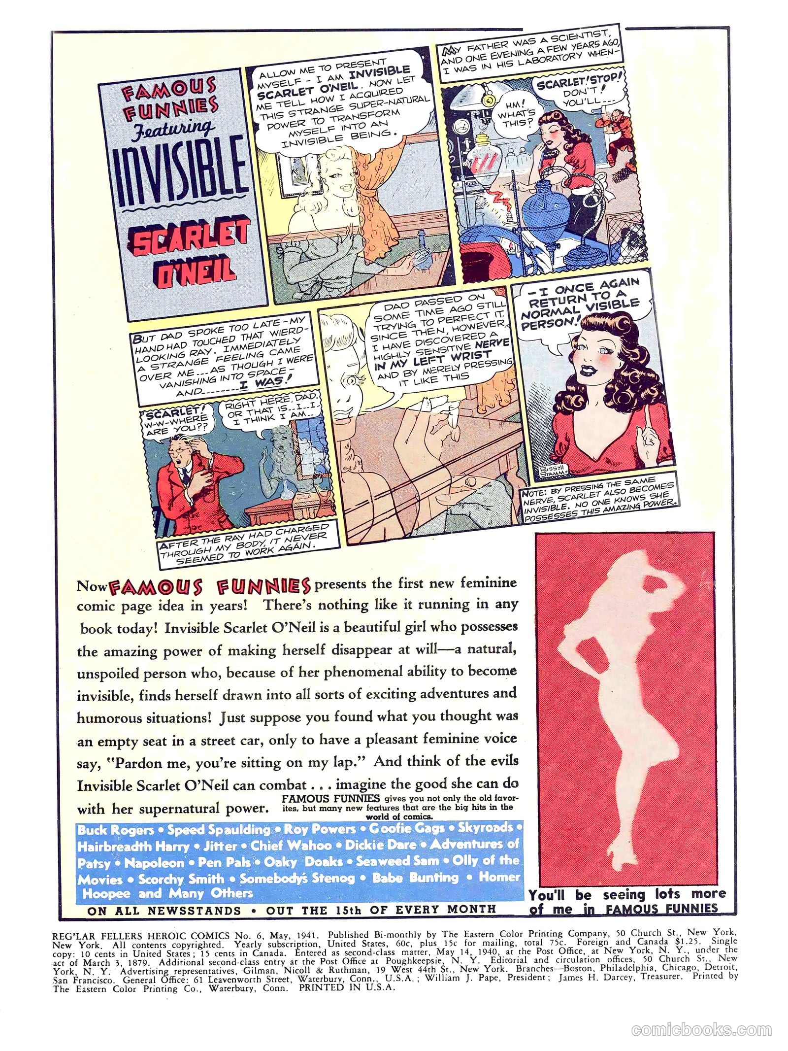 Reg'lar Fellers Heroic Comics #6 — page 2 of 66