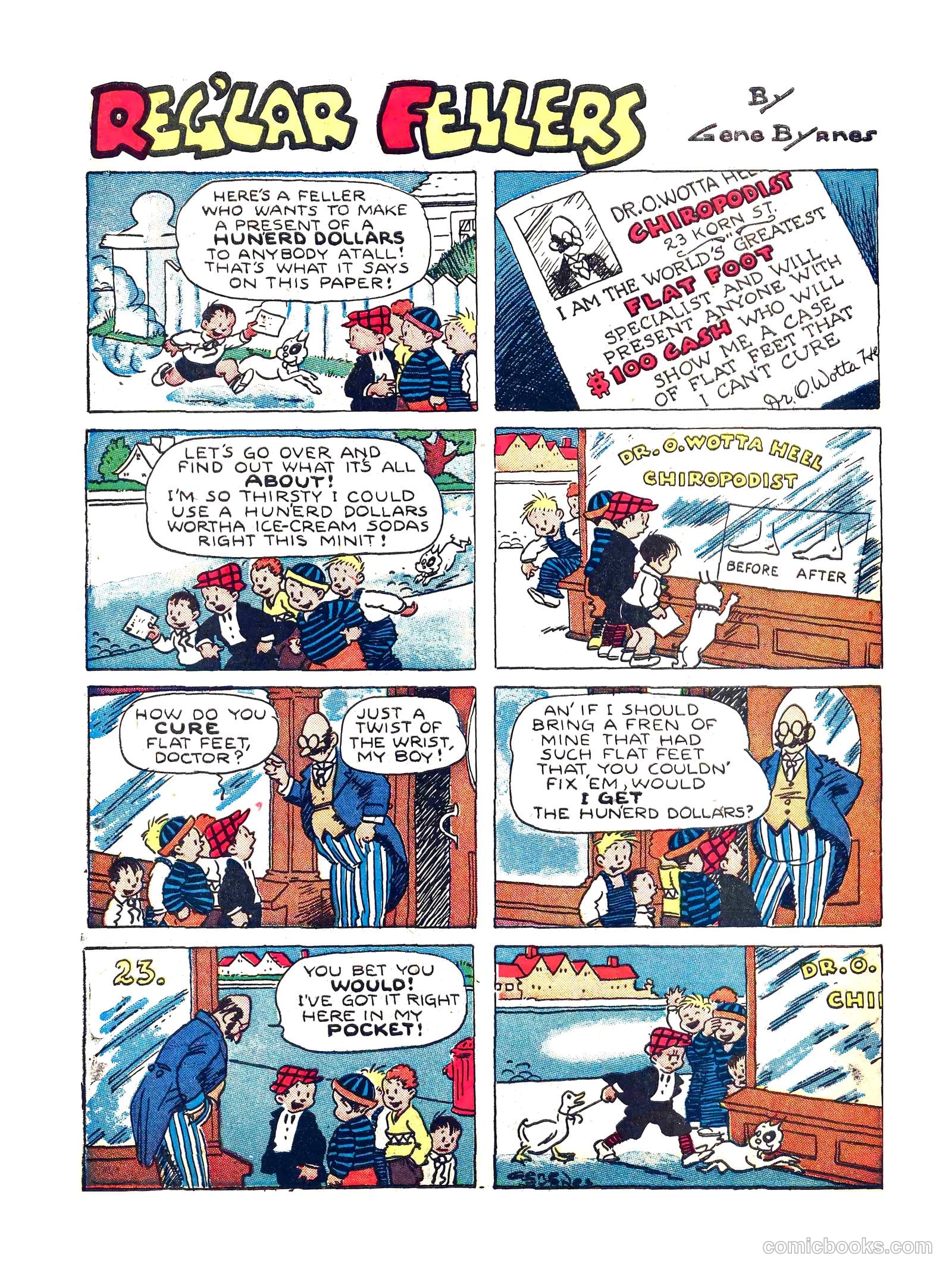 Reg'lar Fellers Heroic Comics #6 — page 56 of 66