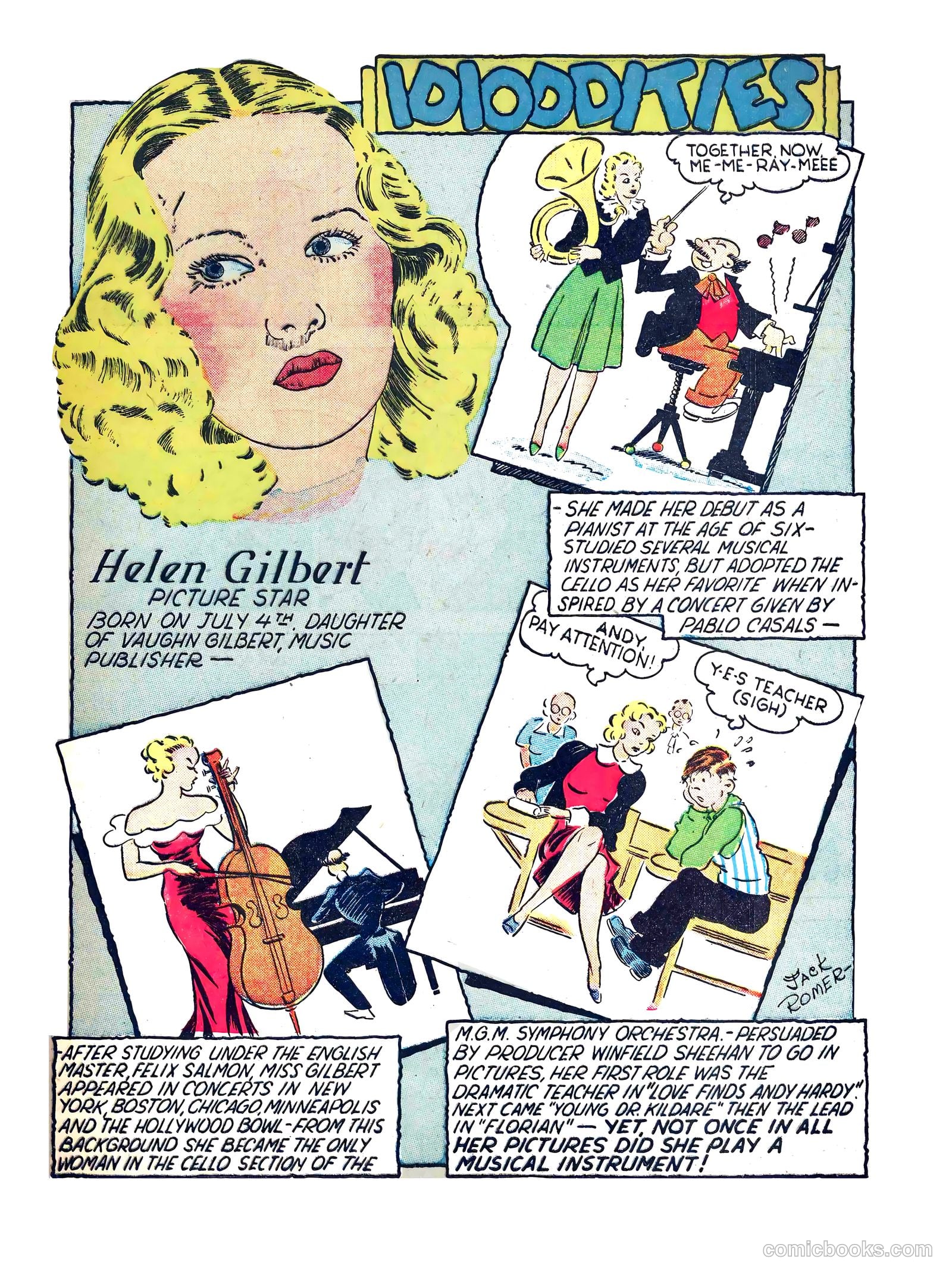 Reg'lar Fellers Heroic Comics #6 — page 63 of 66