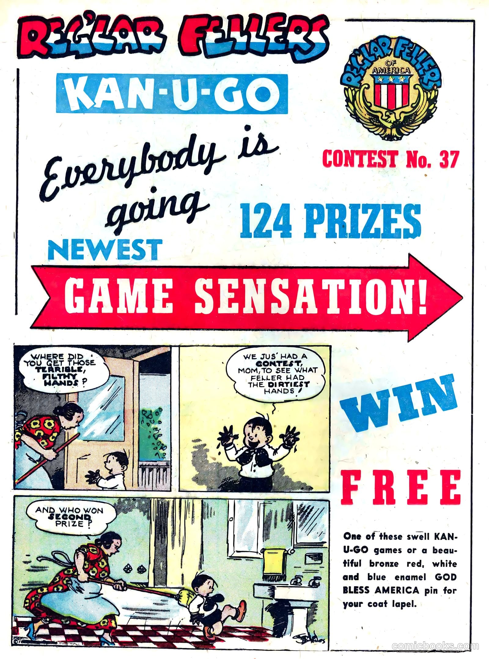Reg'lar Fellers Heroic Comics #8 — page 38 of 68