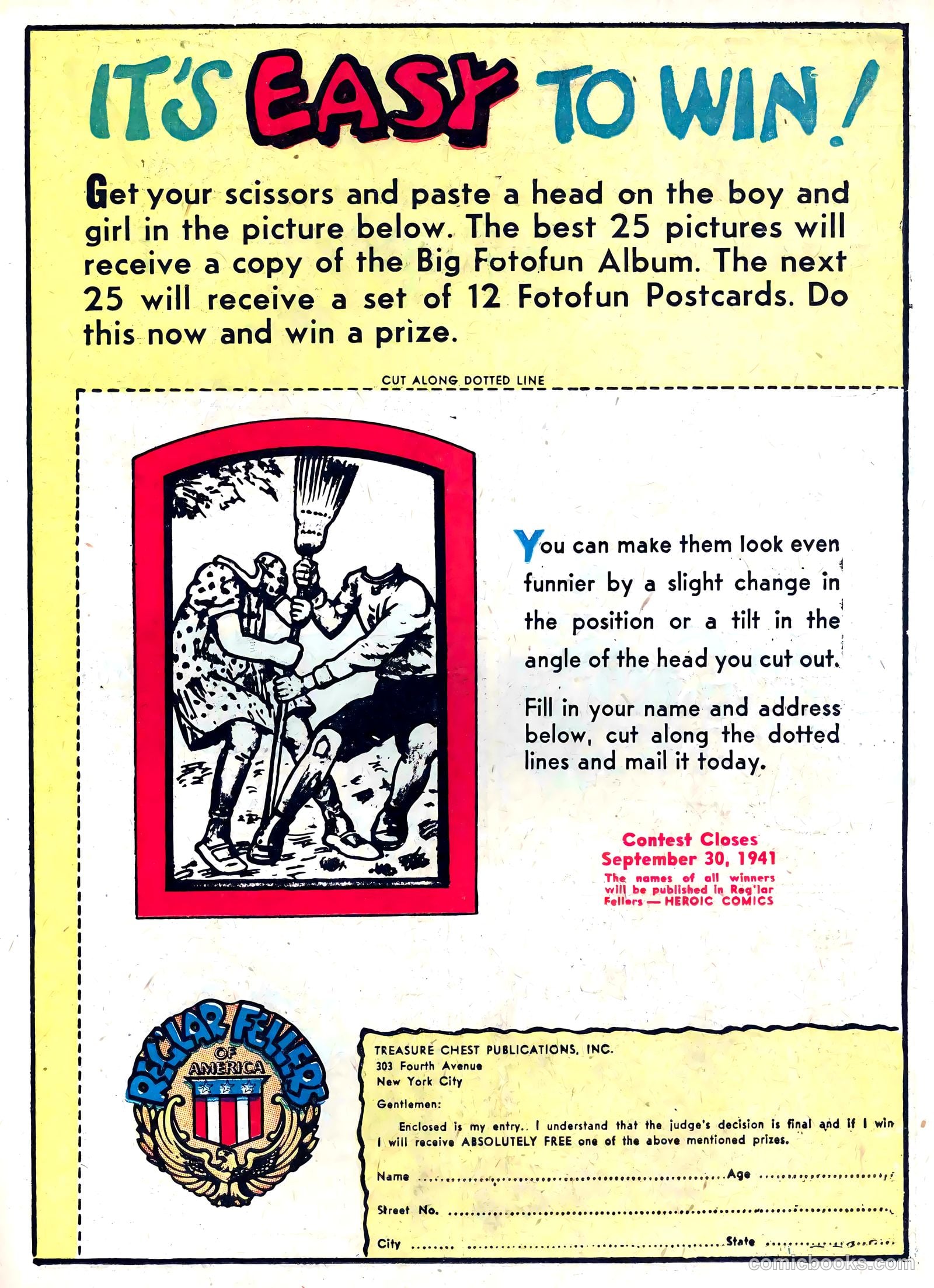 Reg'lar Fellers Heroic Comics #8 — page 43 of 68