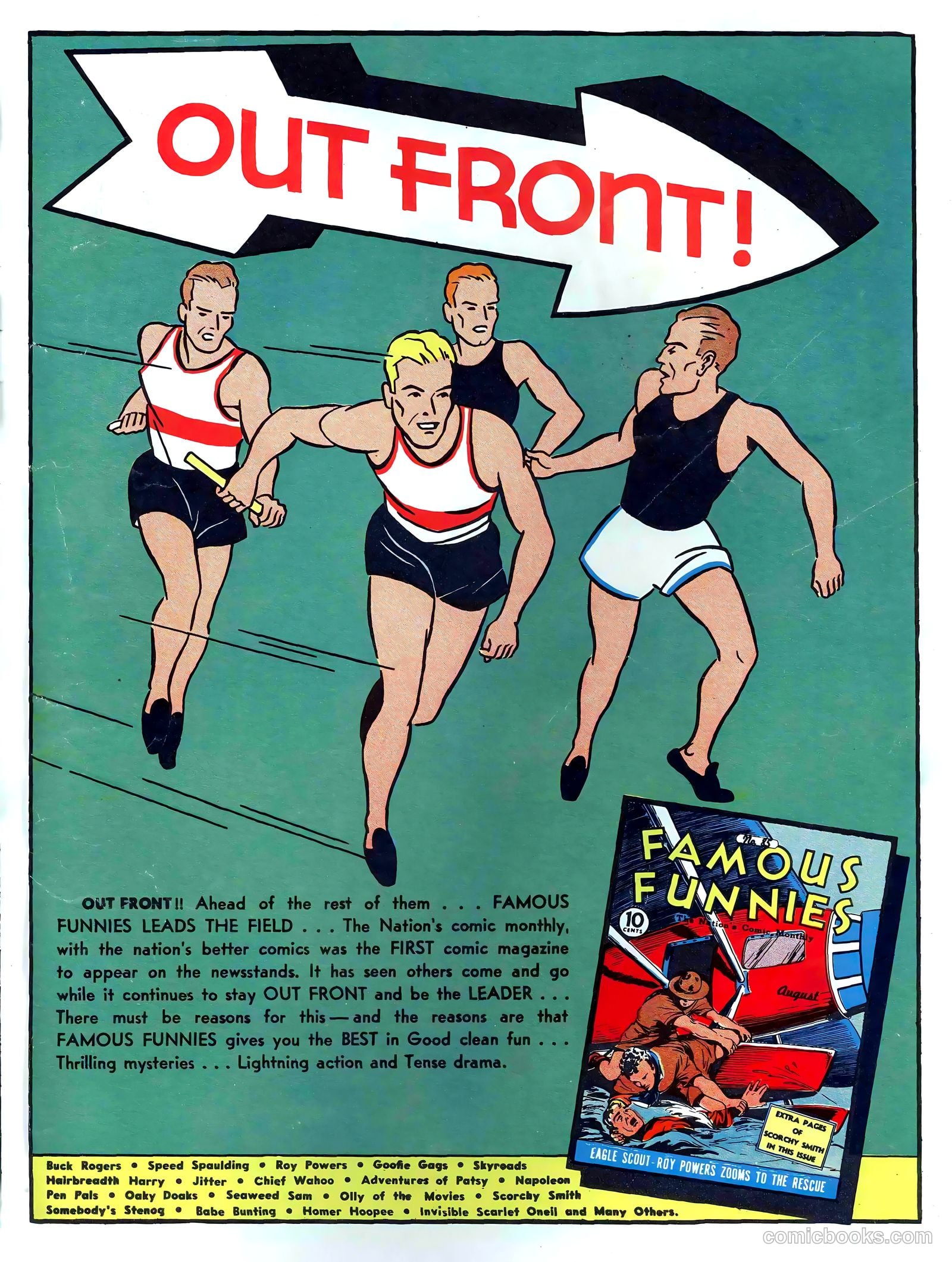 Reg'lar Fellers Heroic Comics #8 — page 67 of 68