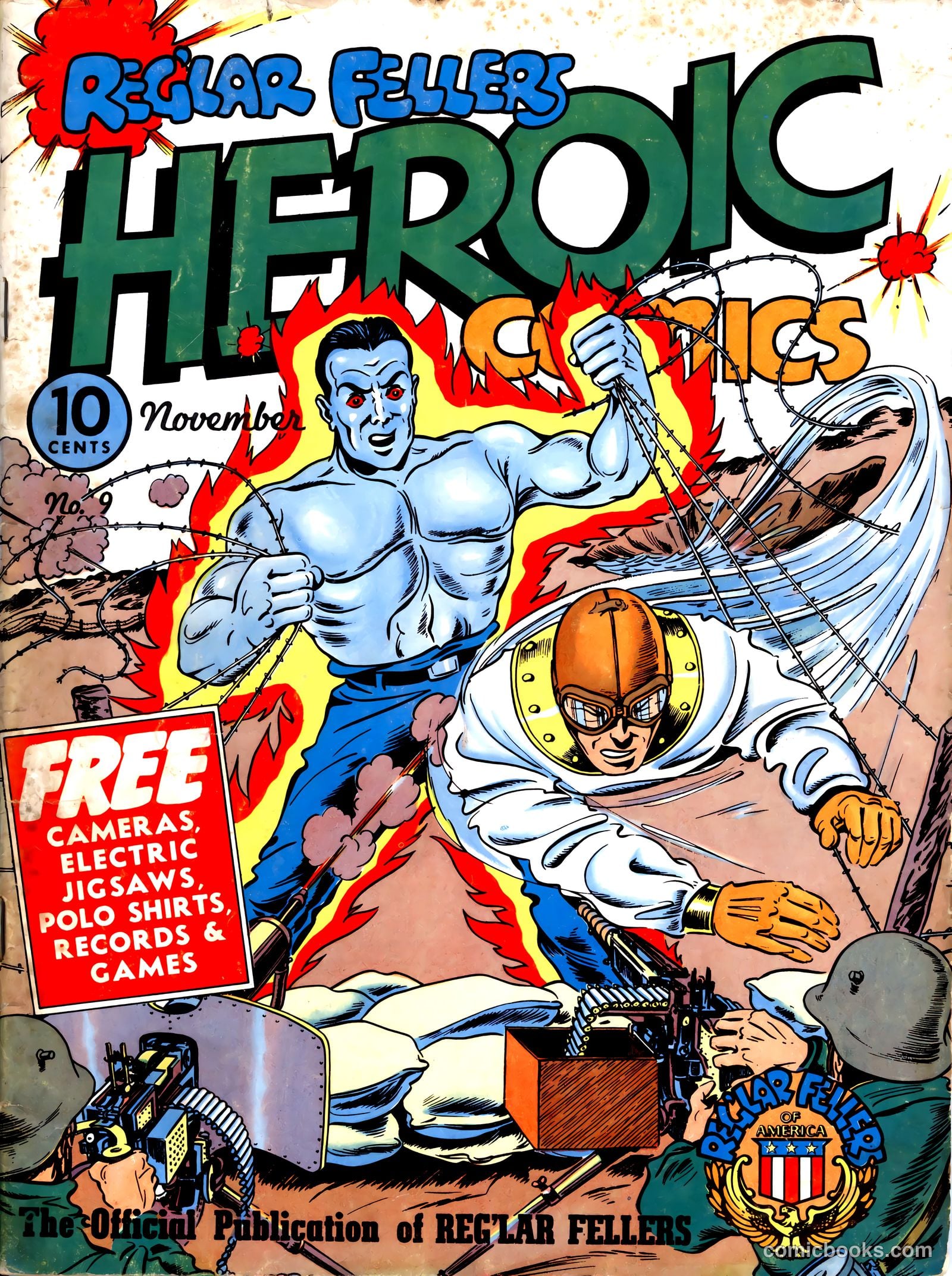 Reg'lar Fellers Heroic Comics #9 — page 1 of 67