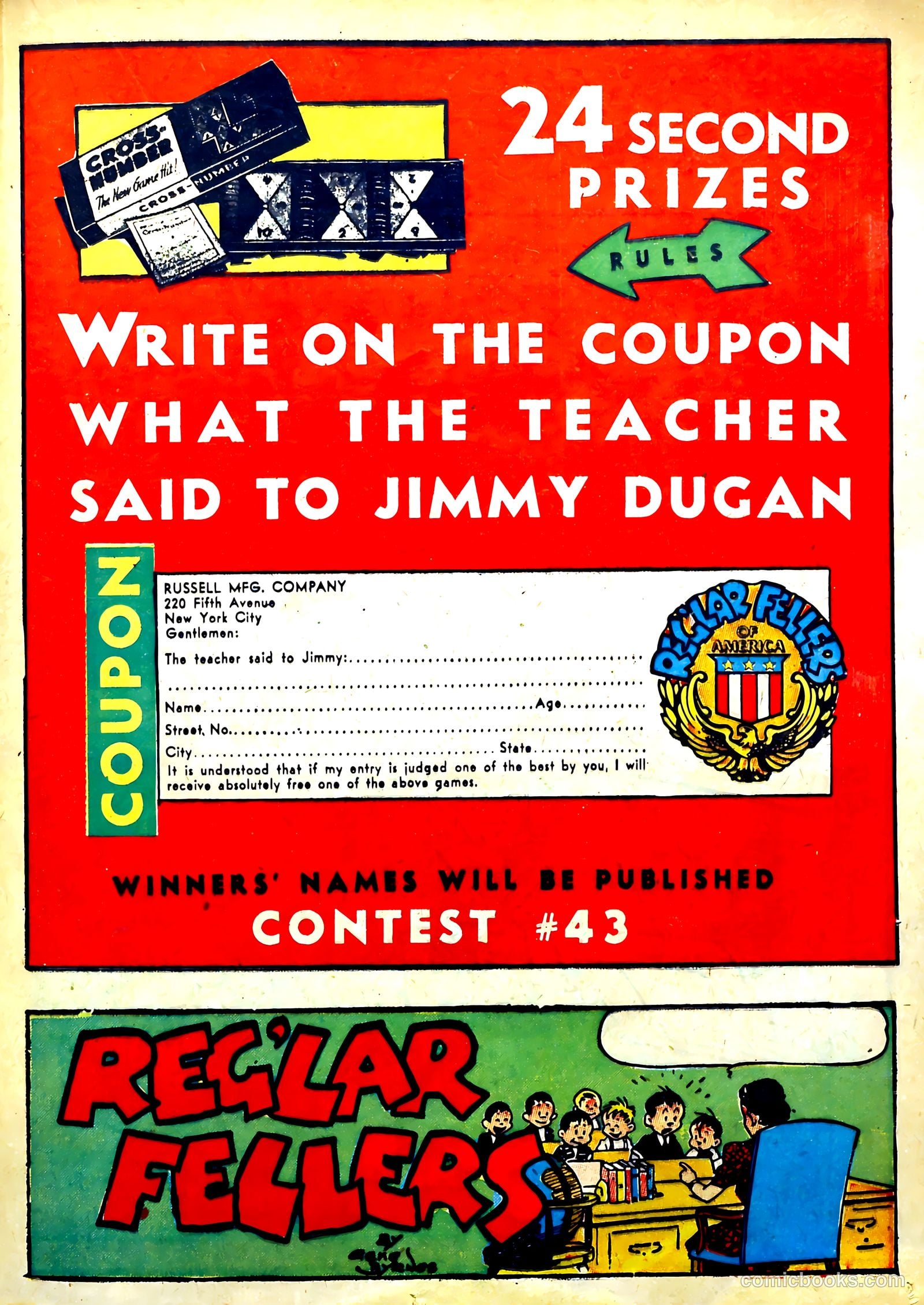 Reg'lar Fellers Heroic Comics #9 — page 38 of 67