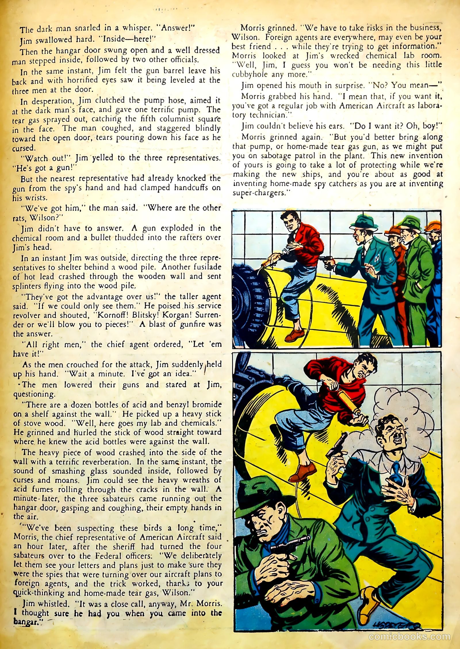 Reg'lar Fellers Heroic Comics #9 — page 58 of 67