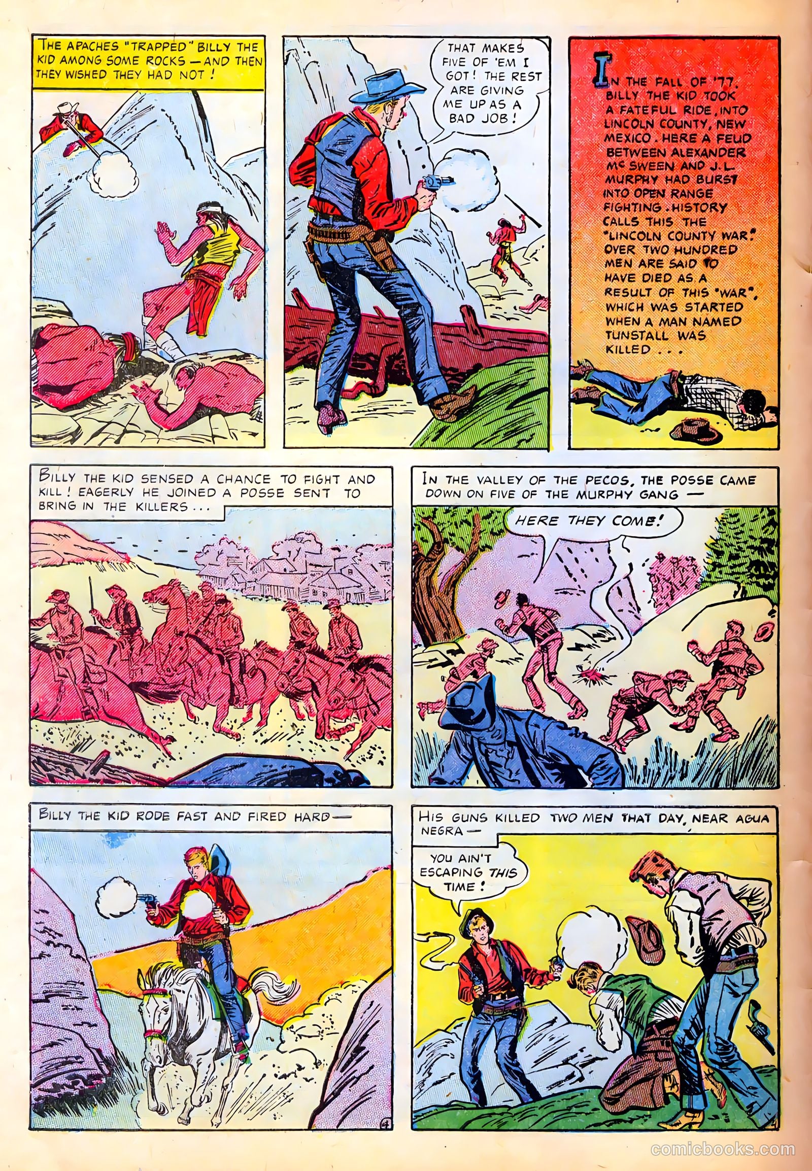Badmen of the West #1 — page 6 of 36