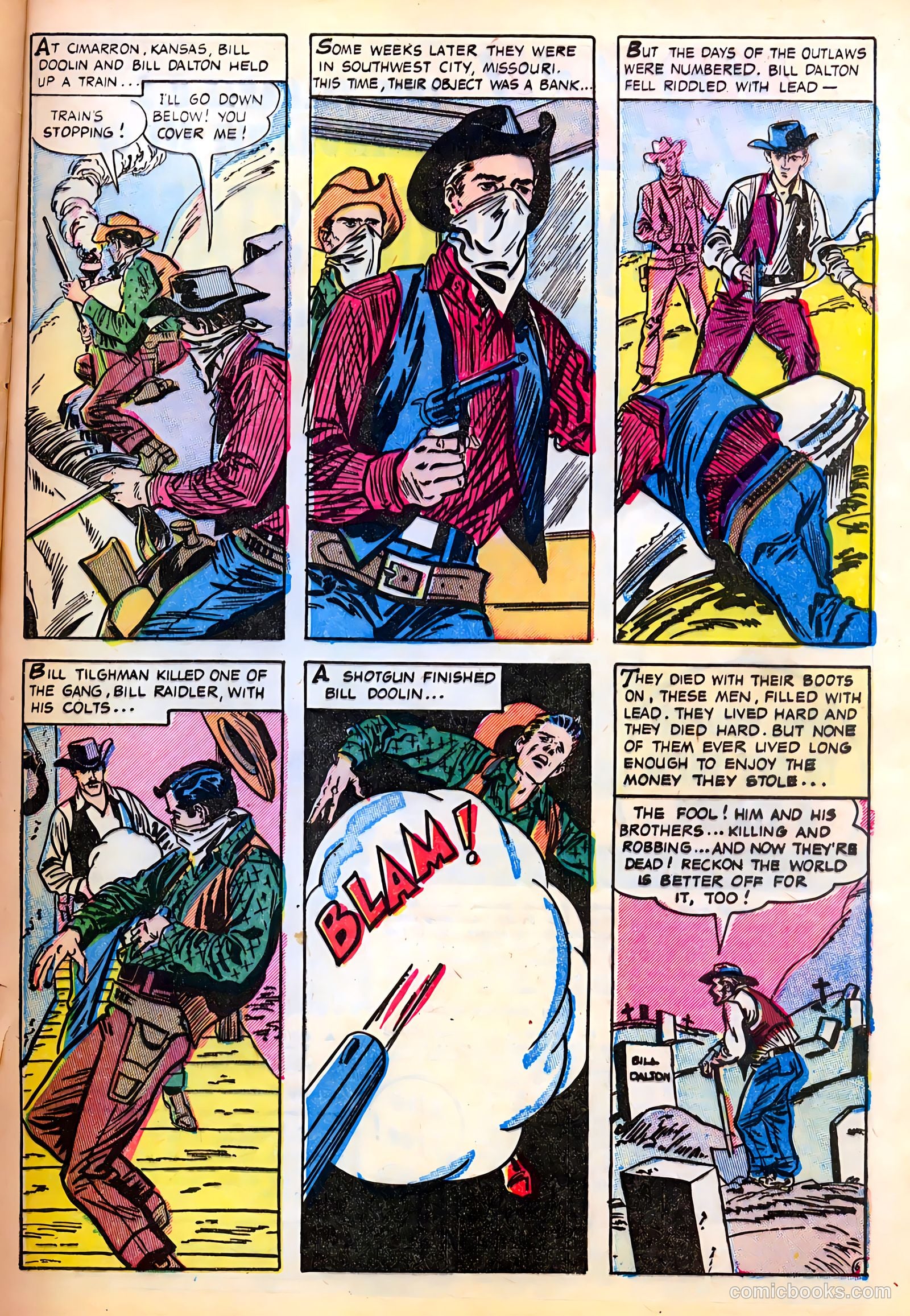Badmen of the West #1 — page 33 of 36